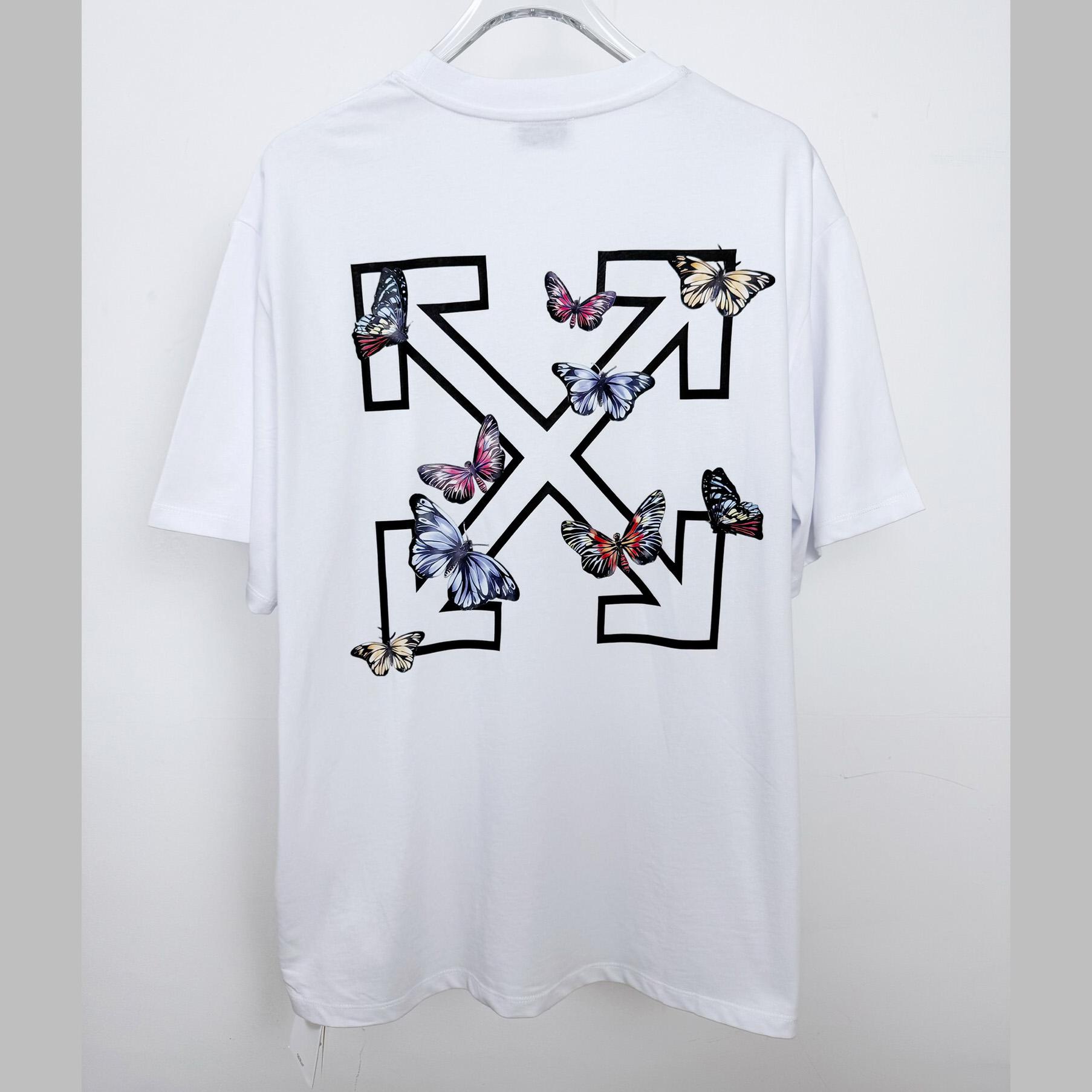 Off-White Arrow Butterfly Top White - EUR FASHION