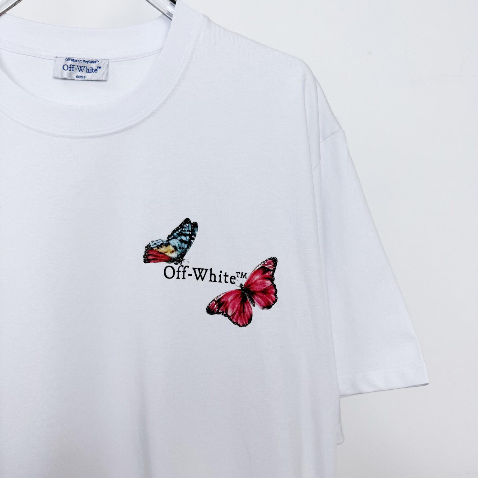 Off-White Arrow Butterfly Top White - EUR FASHION