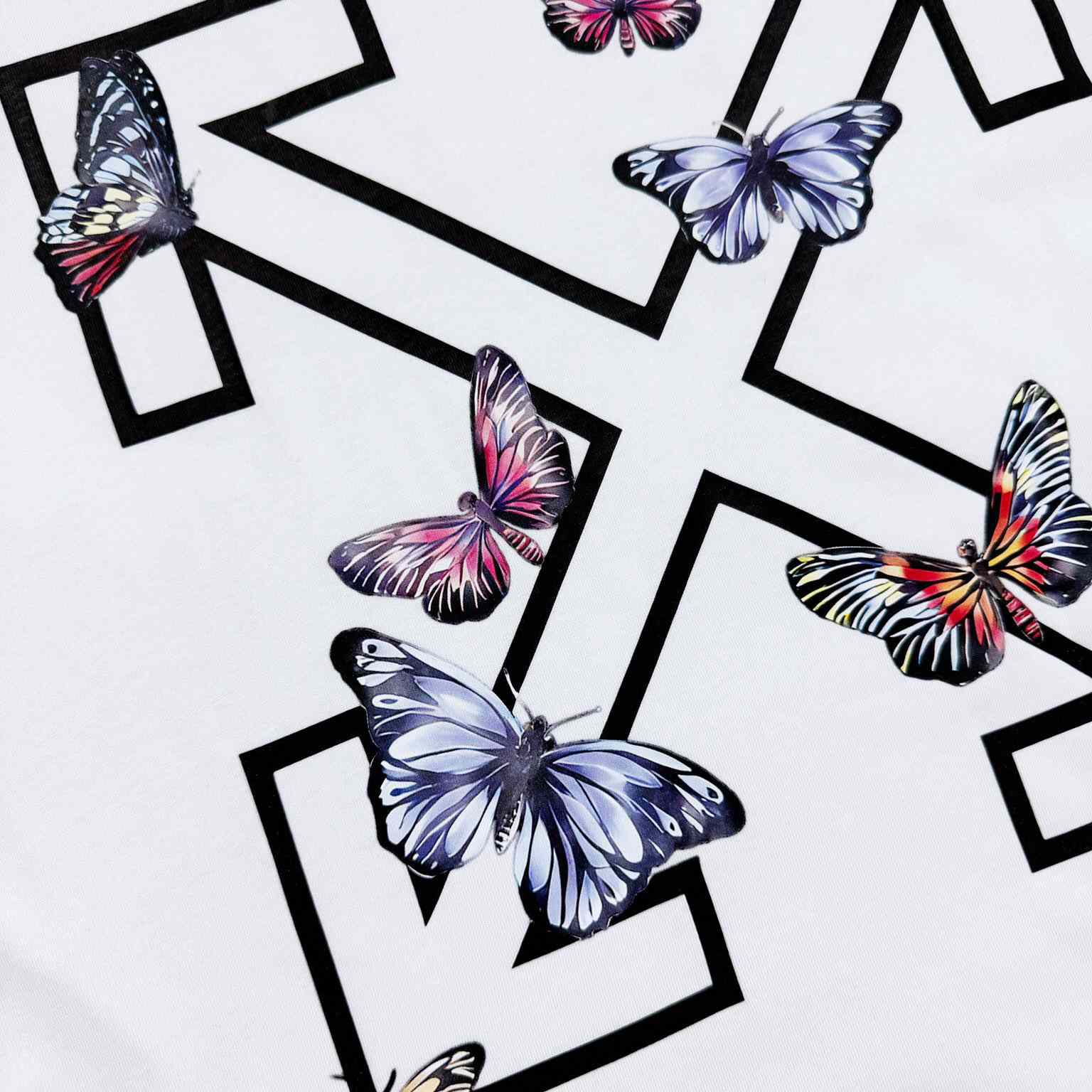 Off-White Arrow Butterfly Top White - EUR FASHION
