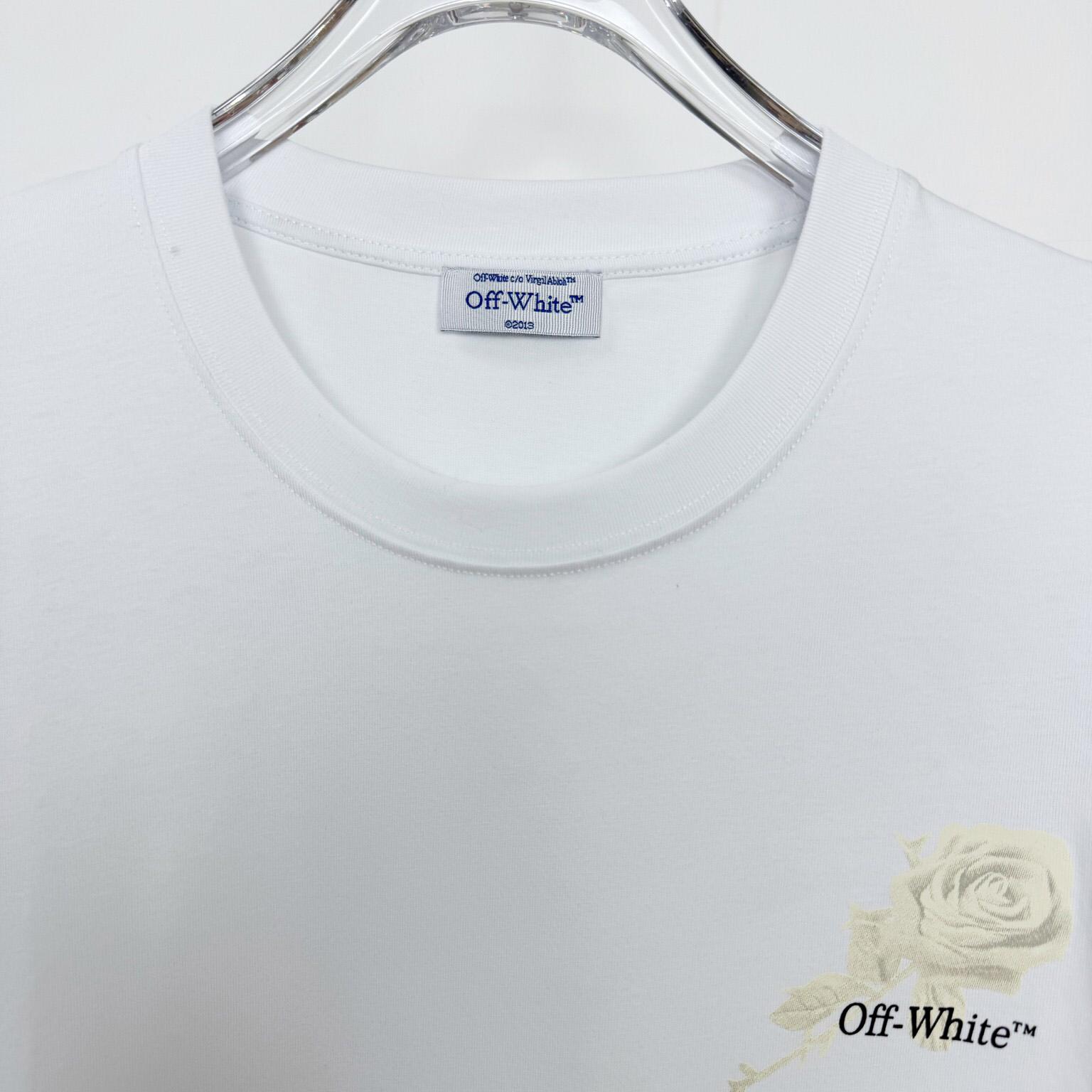 Off-White Roses Arrows-print T-shirt  - EUR FASHION