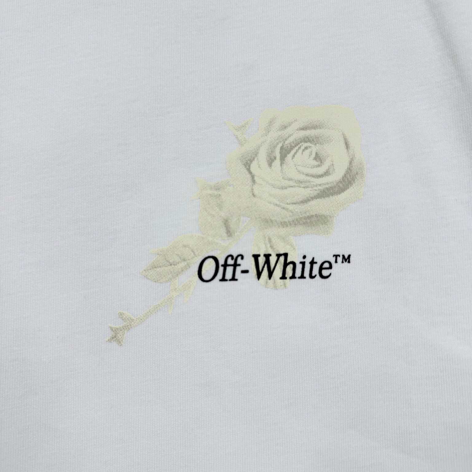 Off-White Roses Arrows-print T-shirt  - EUR FASHION