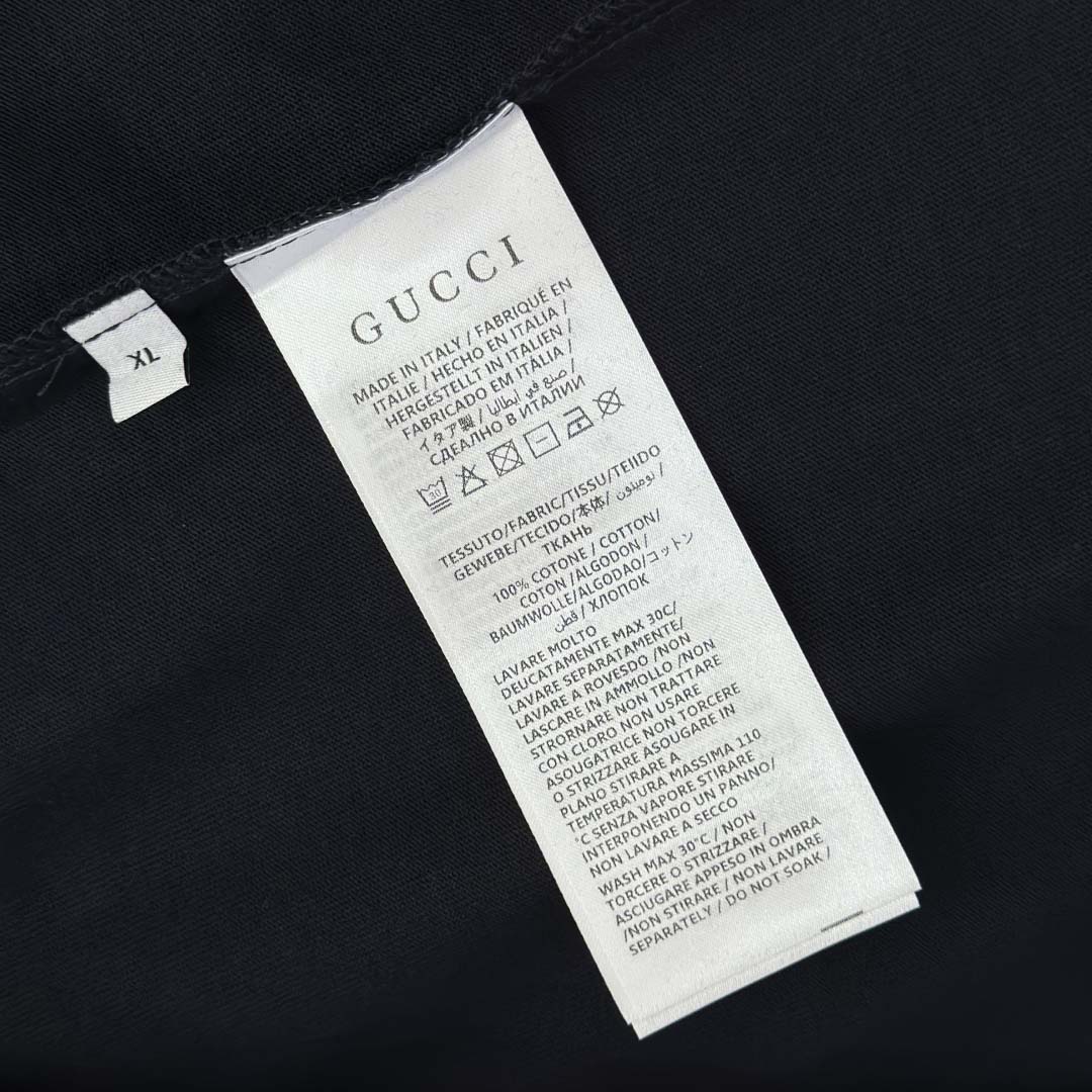 Gucci Printed Cotton Jersey T-shirt - EUR FASHION