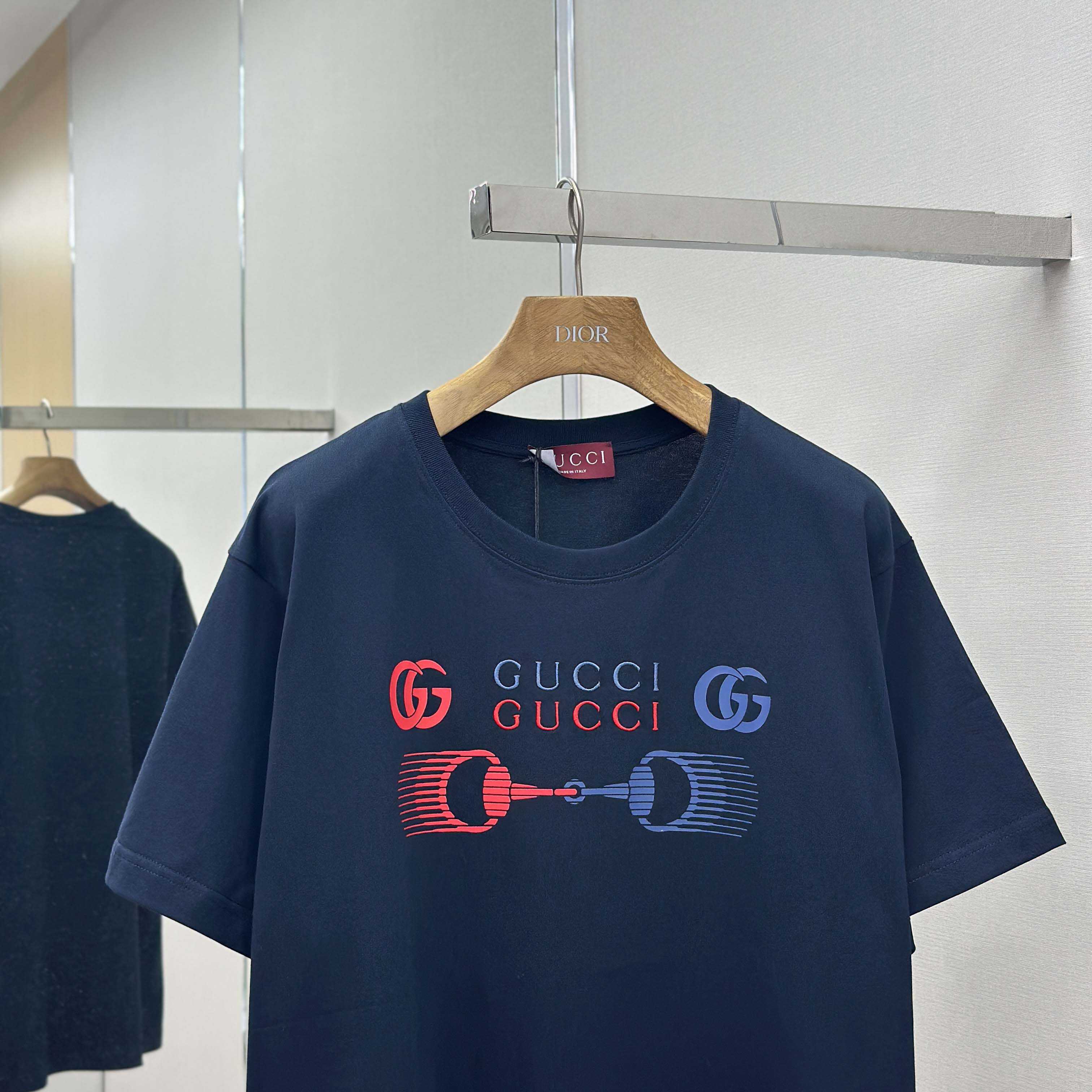 Gucci Printed Cotton Jersey T-shirt - EUR FASHION