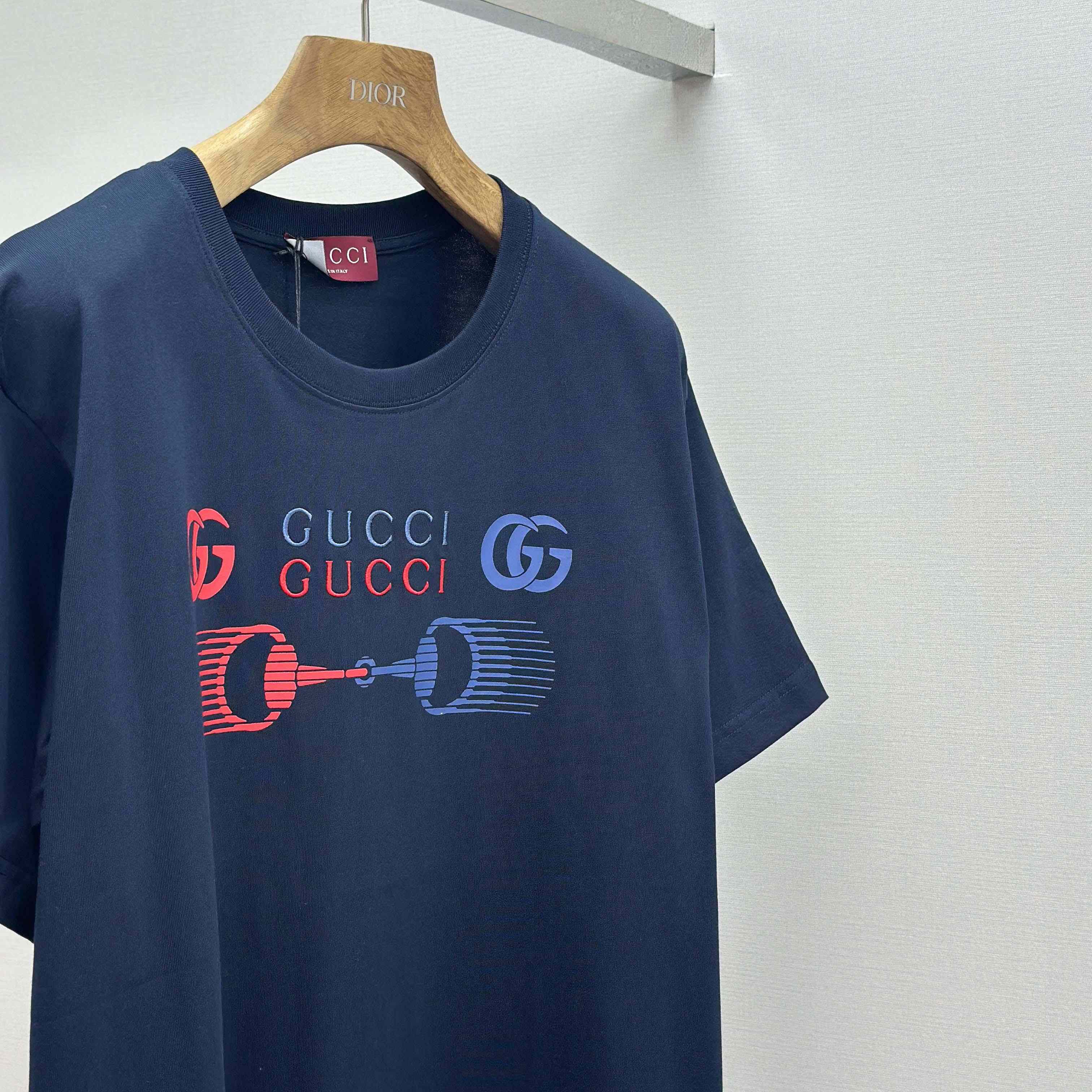 Gucci Printed Cotton Jersey T-shirt - EUR FASHION