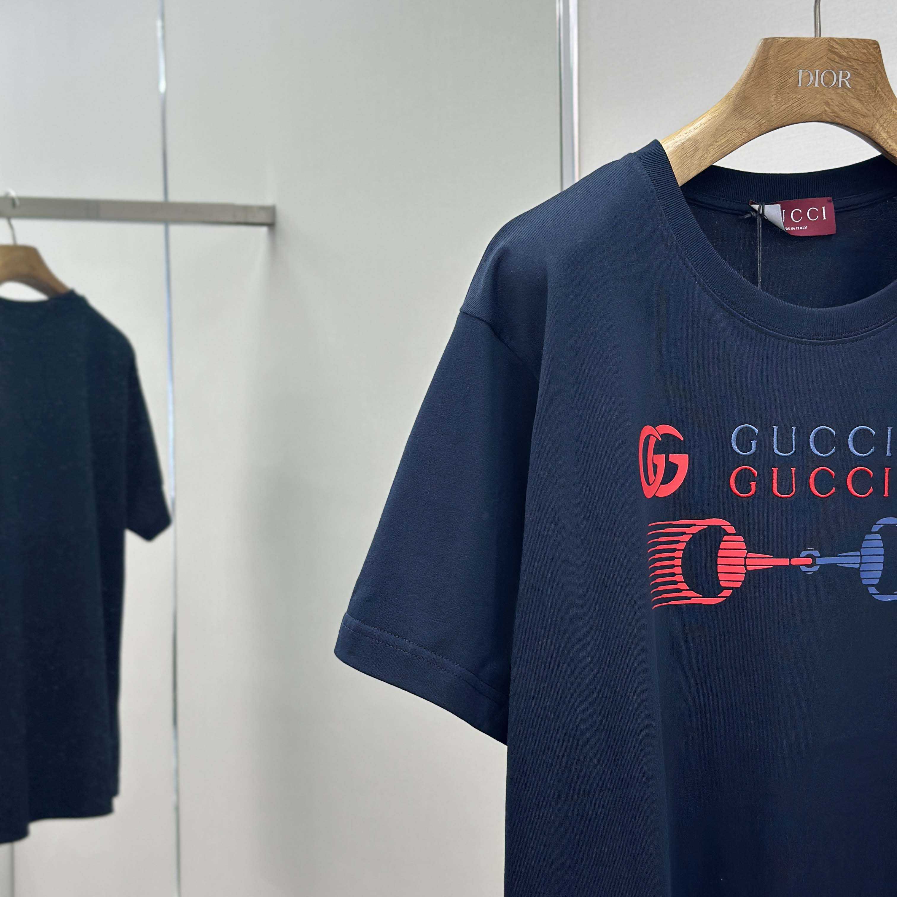 Gucci Printed Cotton Jersey T-shirt - EUR FASHION