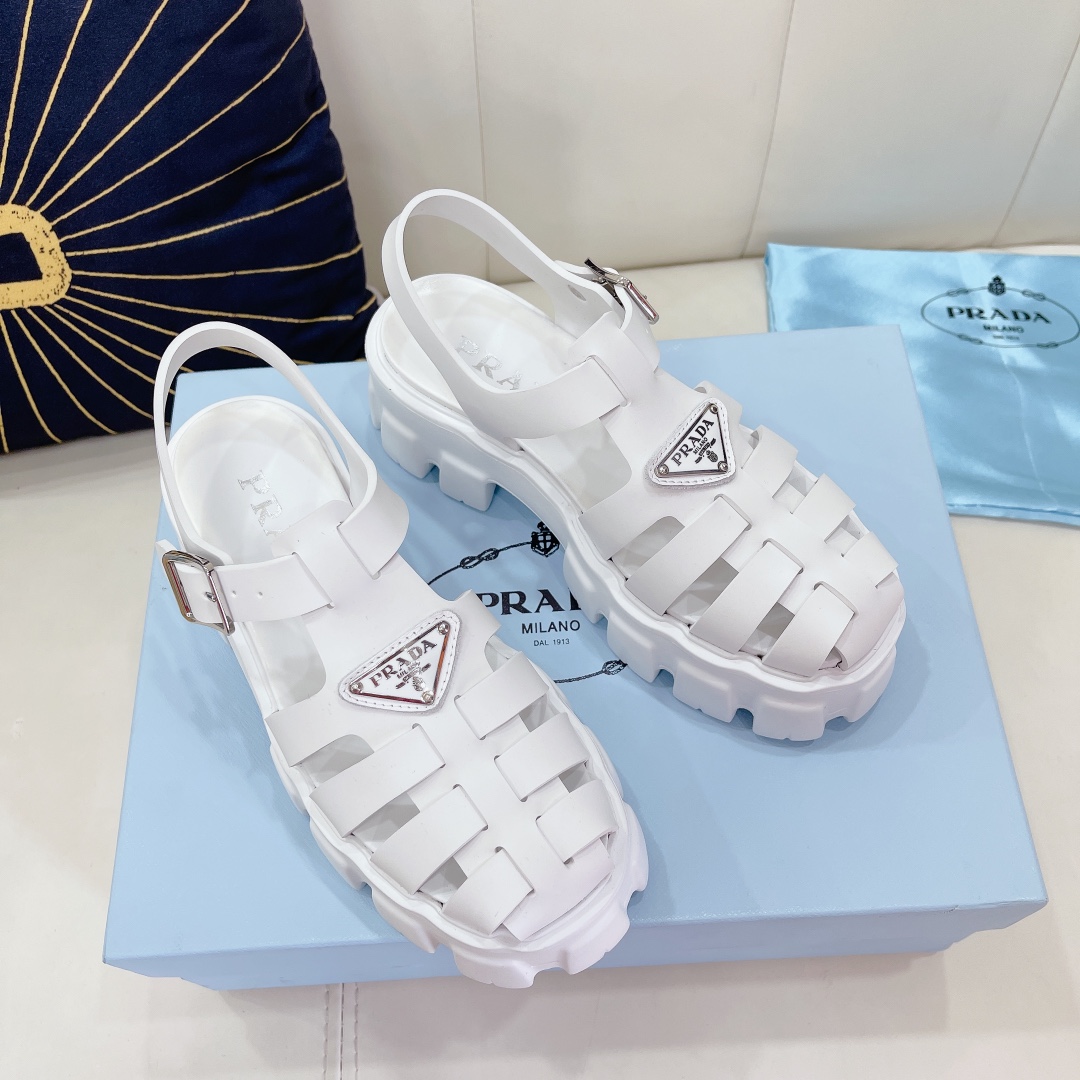 Prada Foam Rubber Sandals - EUR FASHION