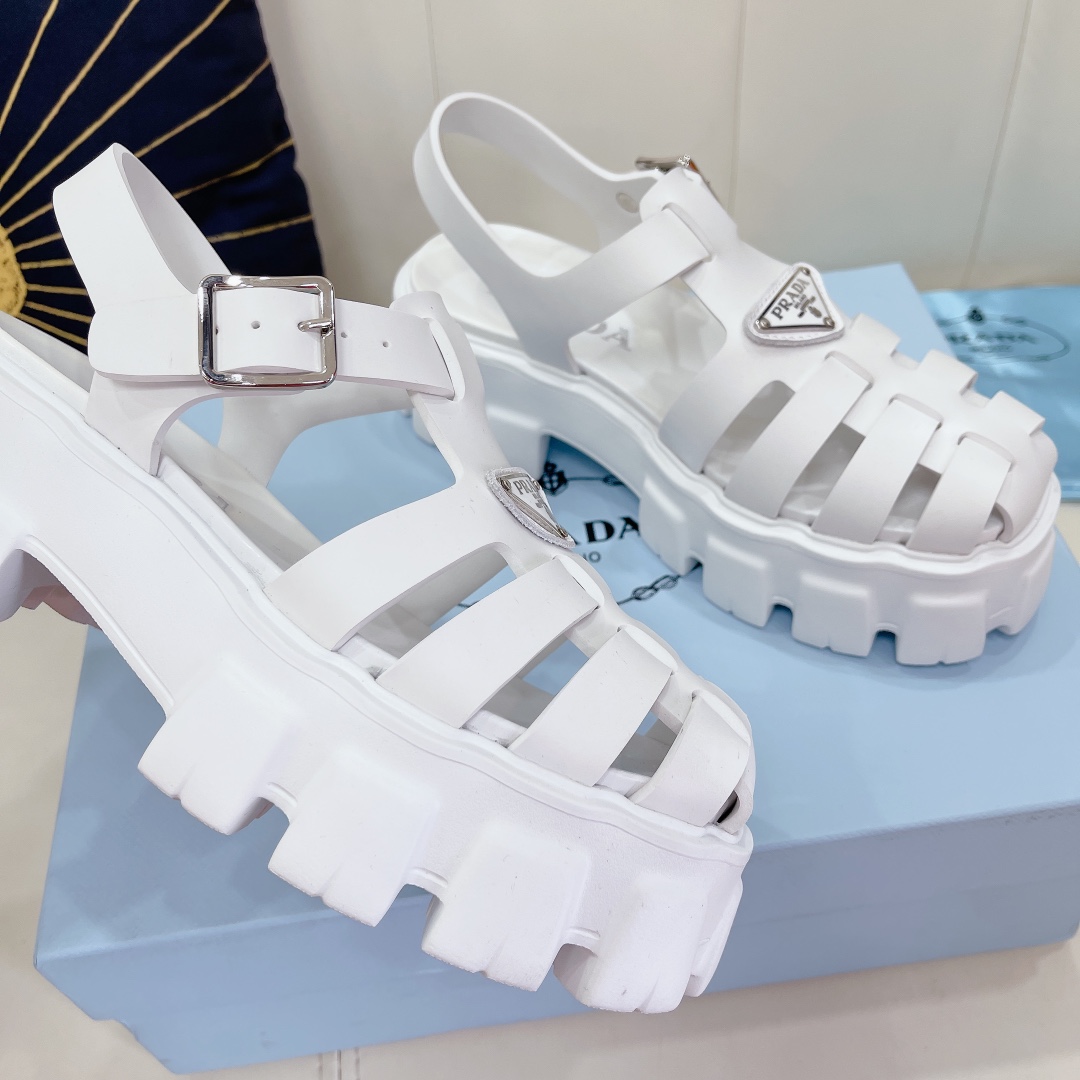 Prada Foam Rubber Sandals - EUR FASHION