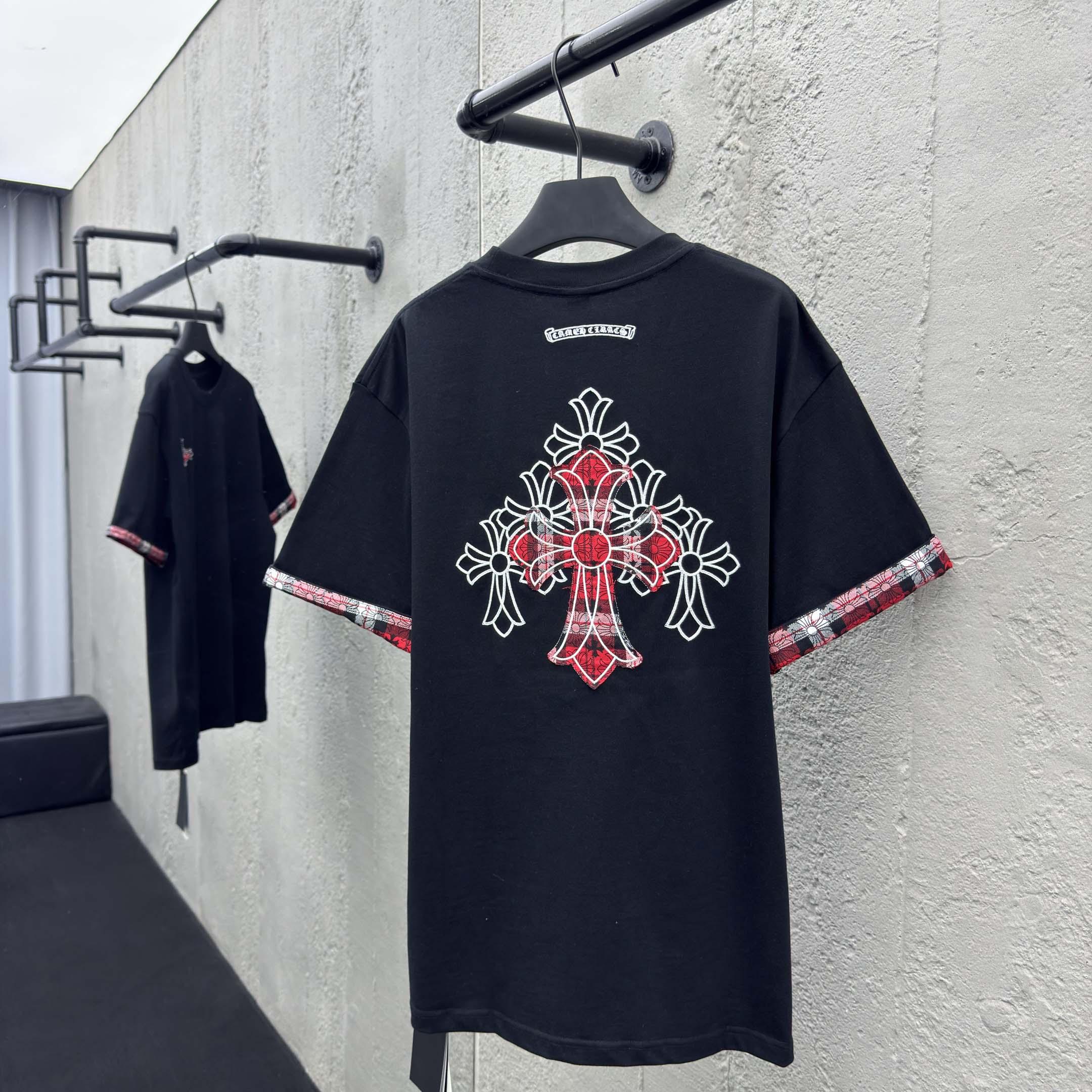 Chrome Hearts Cotton Tee - EUR FASHION