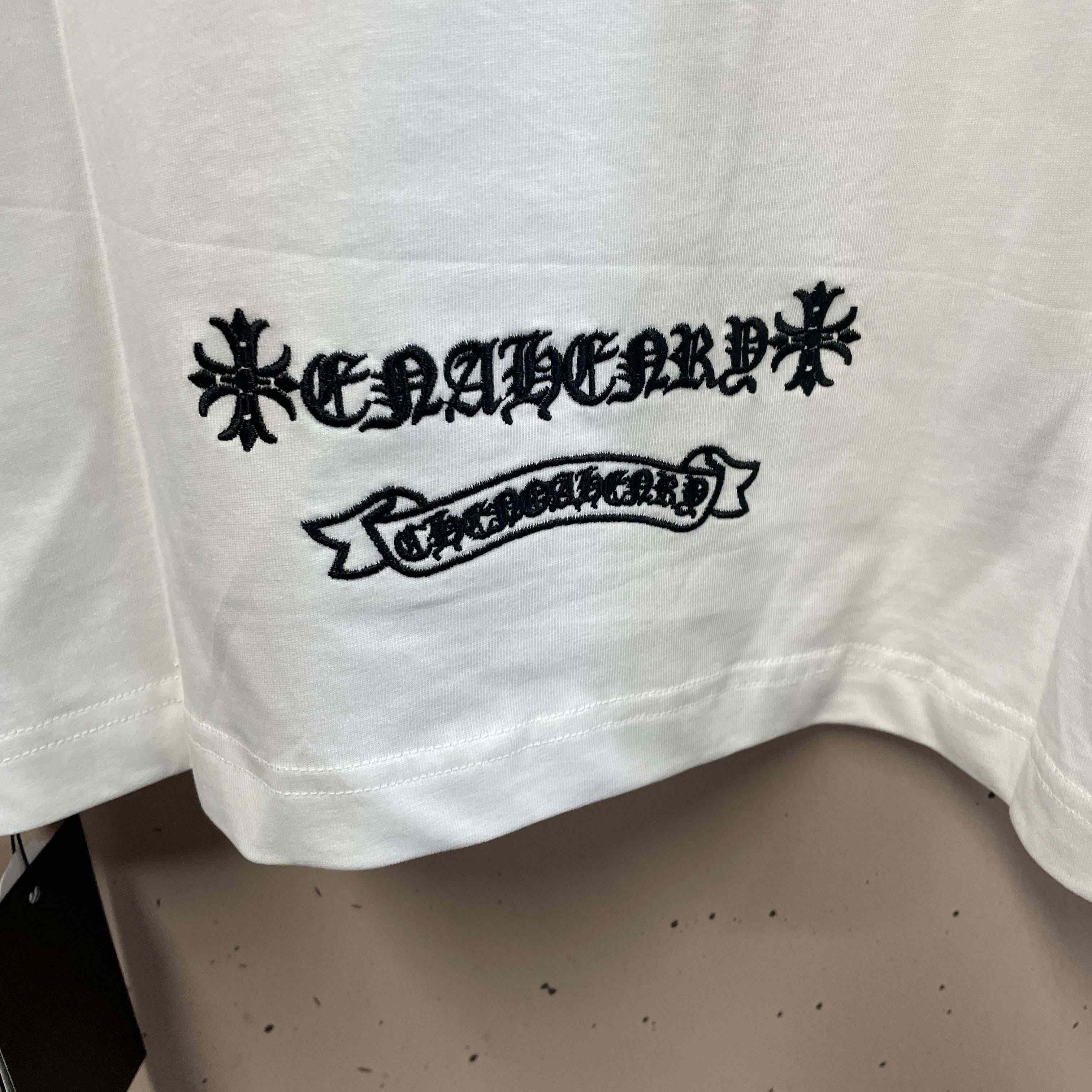Chrome Hearts Cotton Tee - EUR FASHION