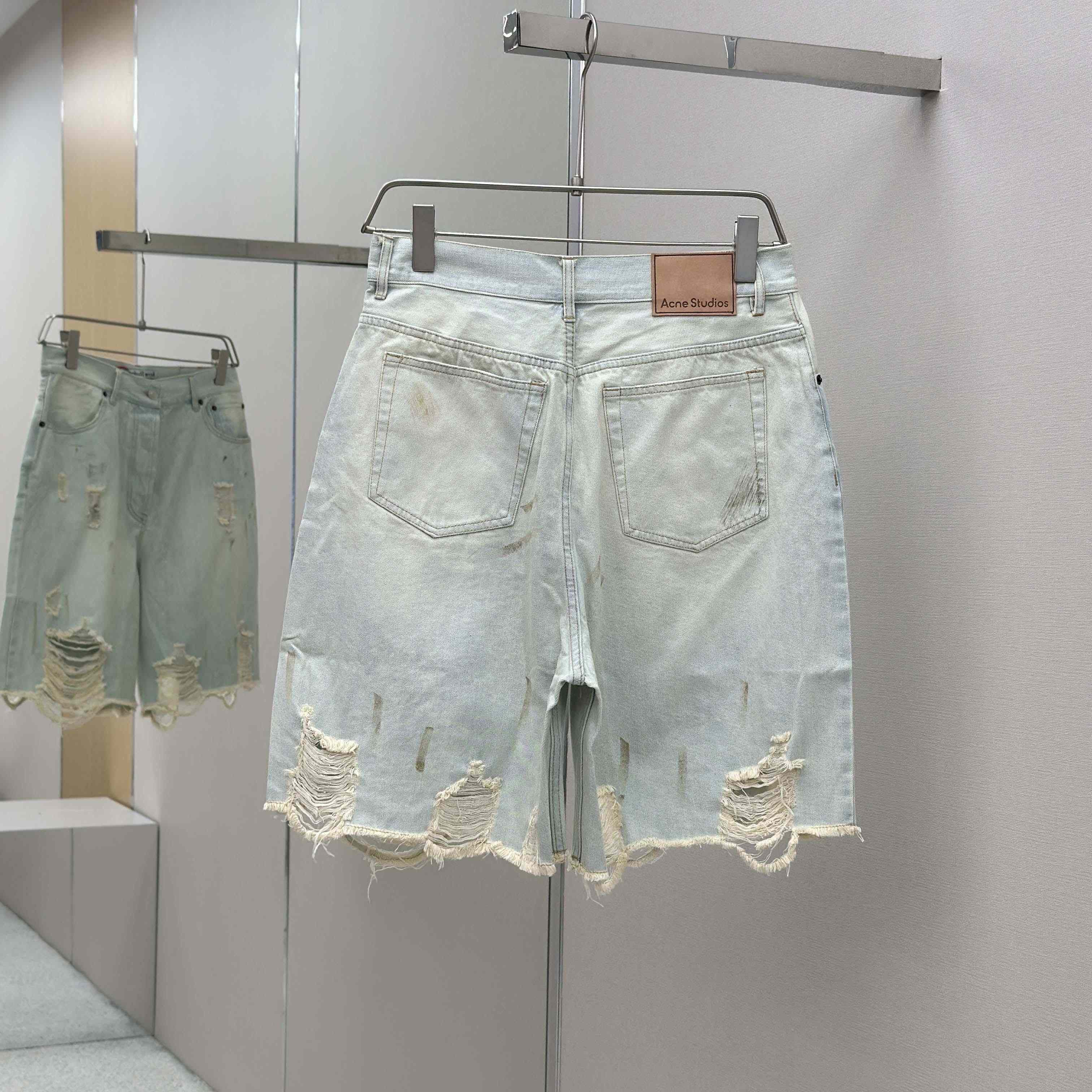 Acne Studios Denim Shorts - Loose Fit - EUR FASHION