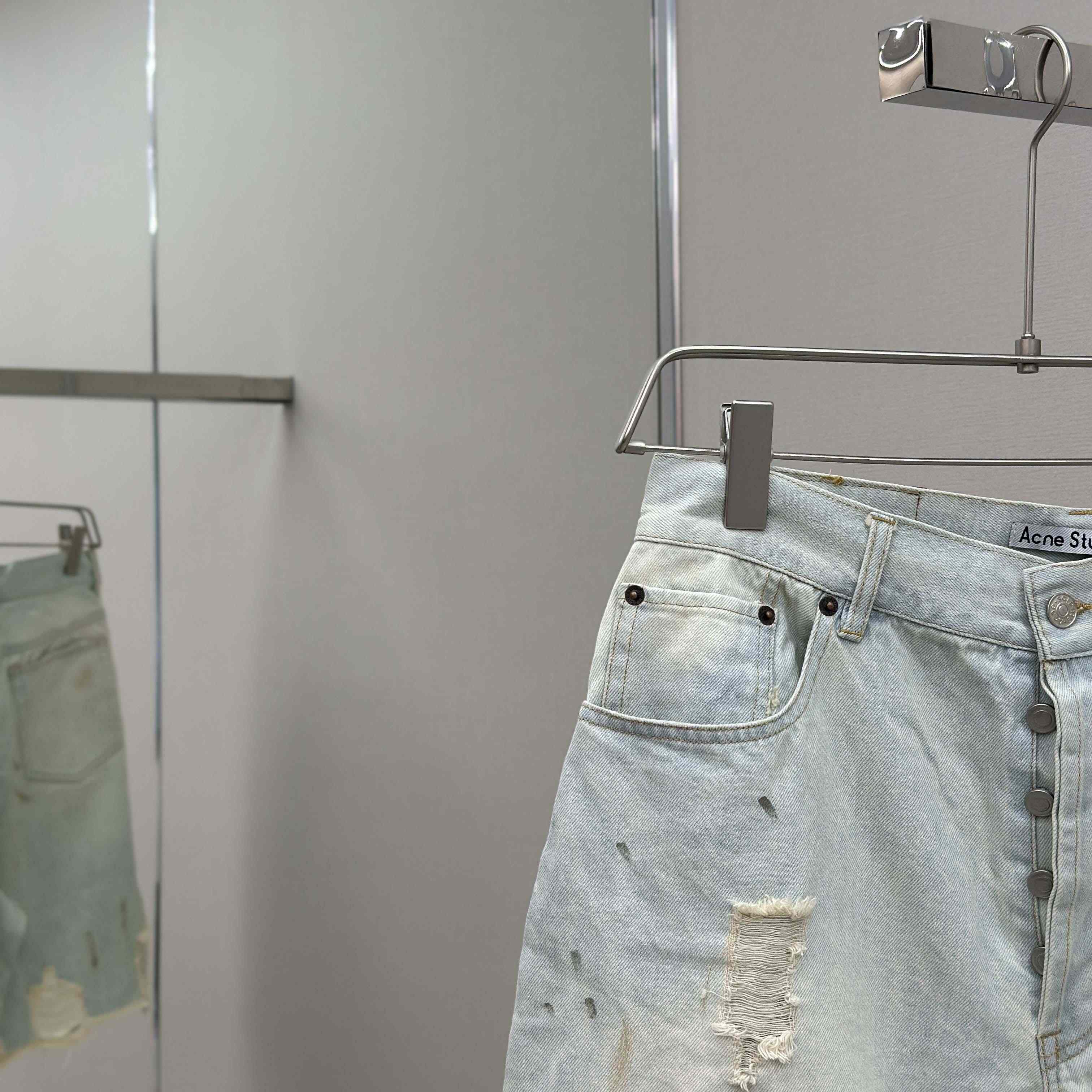 Acne Studios Denim Shorts - Loose Fit - EUR FASHION