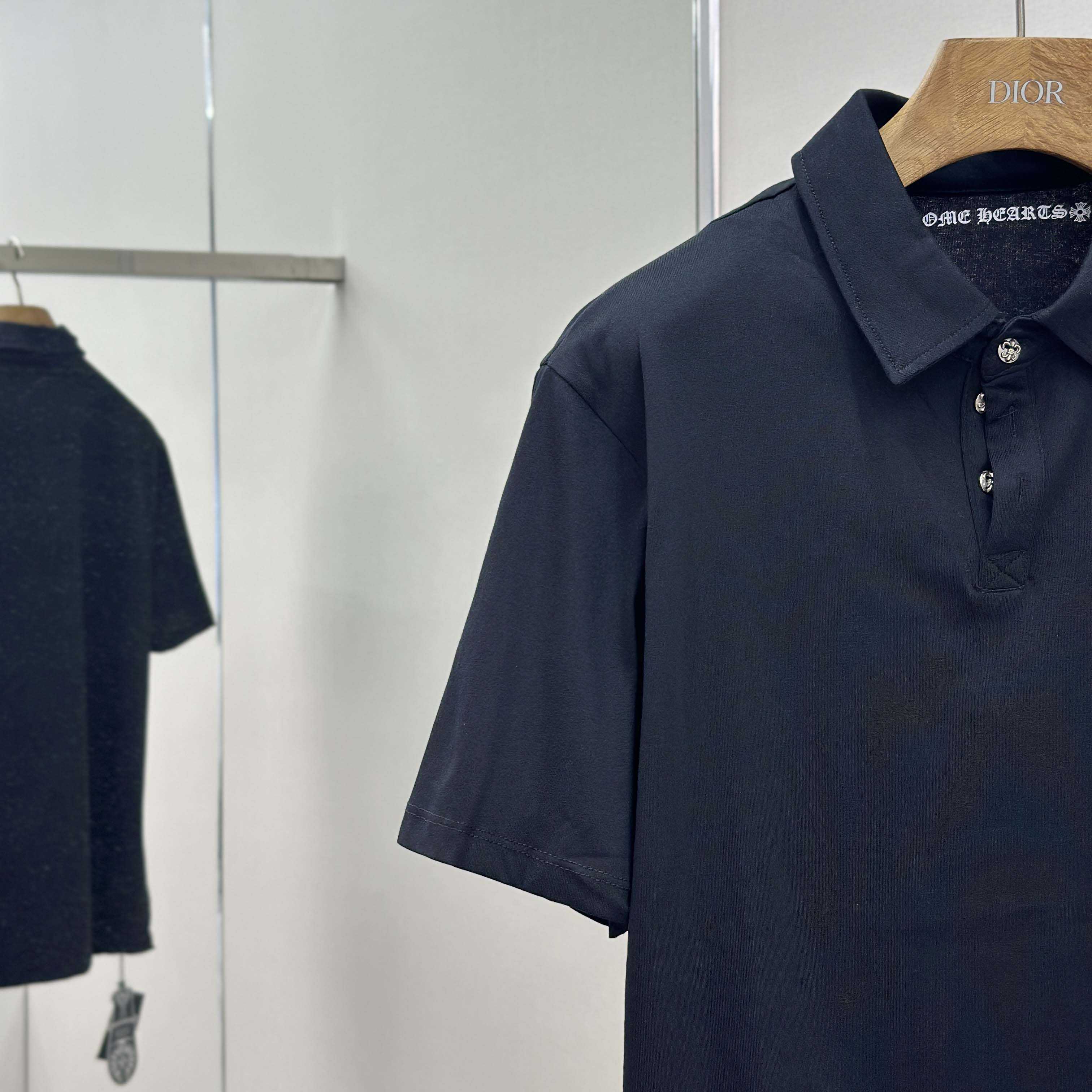 Chrome Hearts Cotton Polo - EUR FASHION