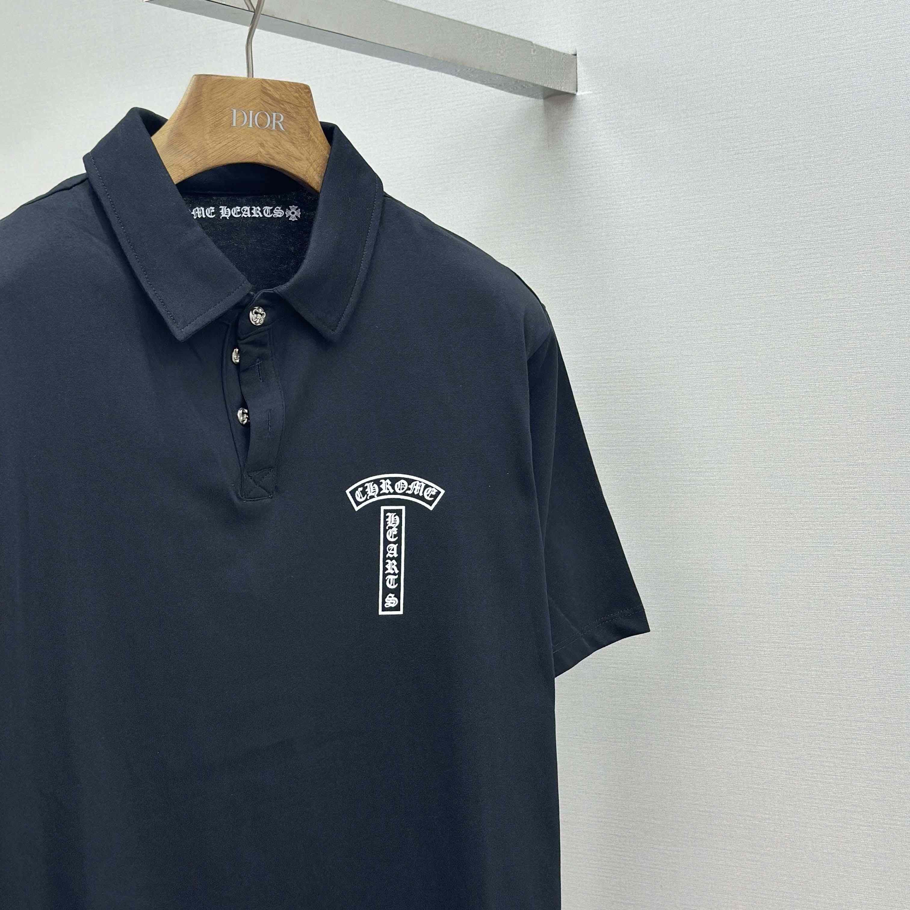 Chrome Hearts Cotton Polo - EUR FASHION