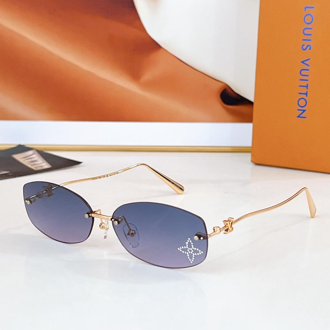 Louis Vuitton LV Glam 2.0 Oval Sunglasses   Z2959U - EUR FASHION
