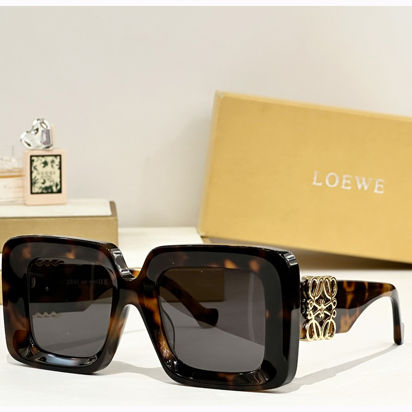 Loewe Beveled Square Maxi Anagram Sunglasses  LW40176U - EUR FASHION