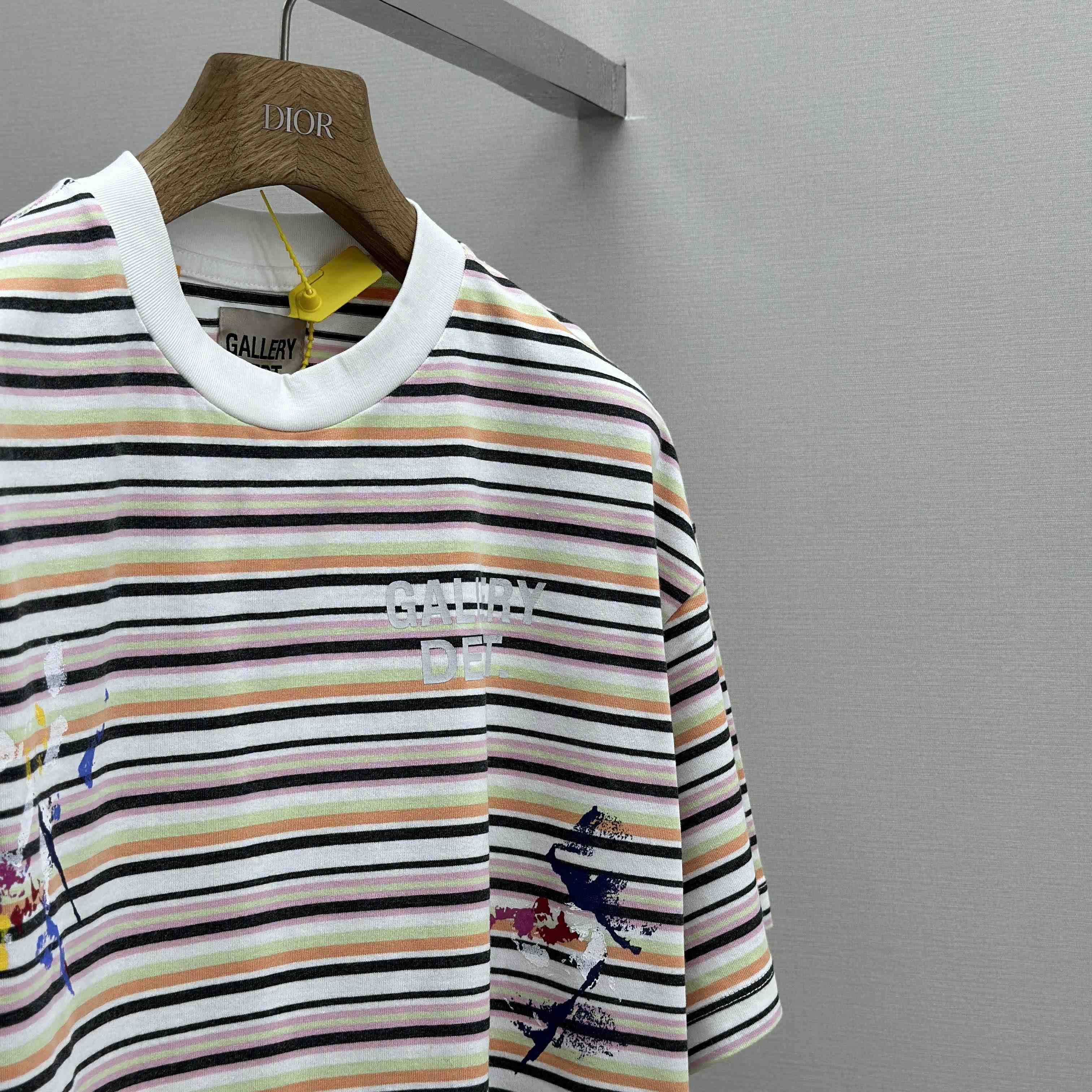 Gallery Dept.  Gallery Department Nelson Striped Short Sleeve Tee Shirt - EUR FASHION