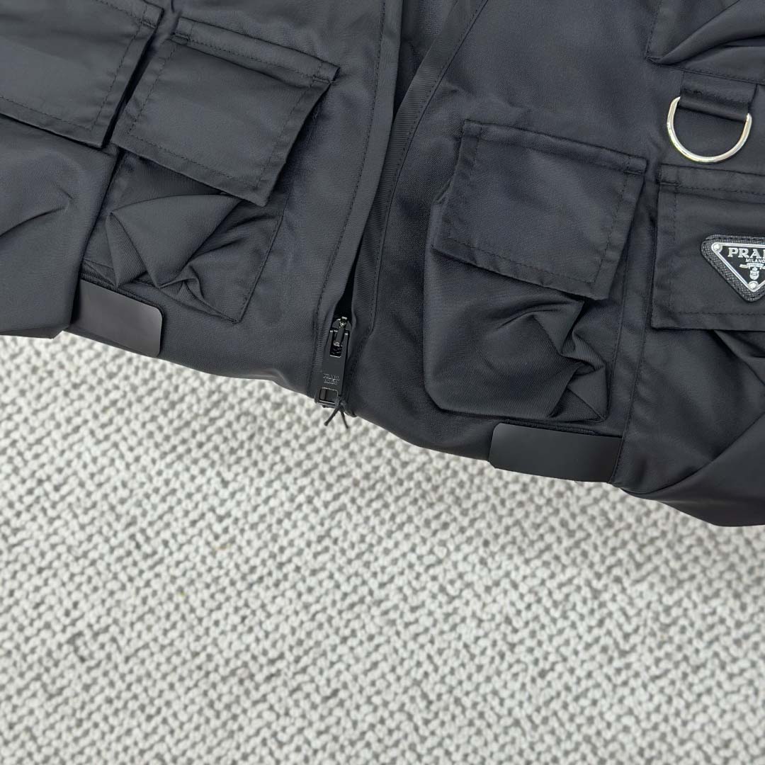 Prada Re-Nylon Utility Vest - EUR FASHION