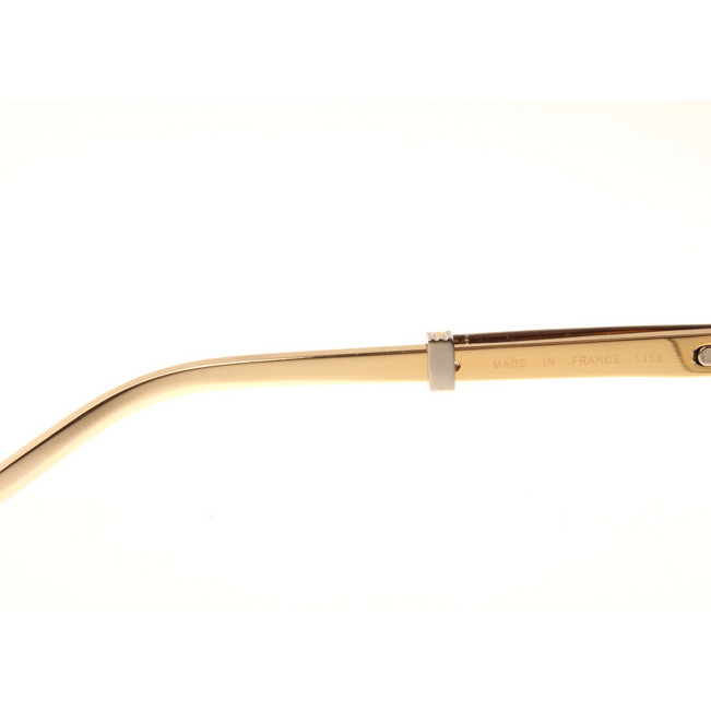 Cartier CT1990-0692 Gold Stainless Steel Sunglasses In Silver Grey - EUR FASHION