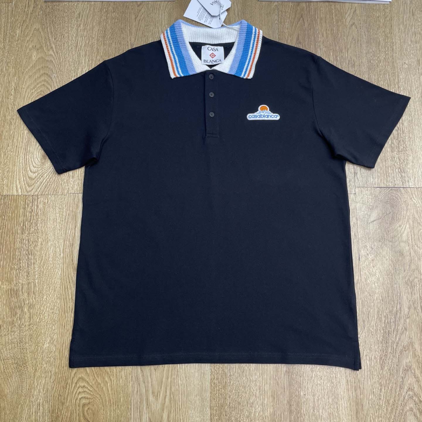 Casablanca Organic-cotton Polo Shirt   c1051 - EUR FASHION