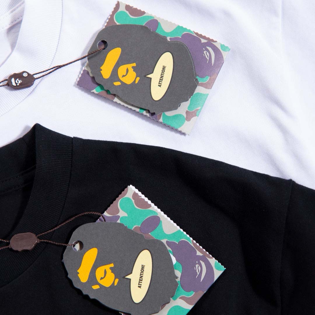 Bape x JJ Lin Ape Head Relaxed FIt Tee - EUR FASHION