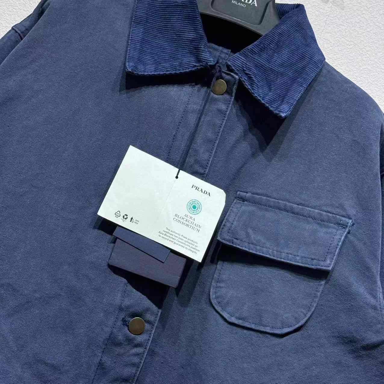 Prada Canvas Trucker Jacket - EUR FASHION