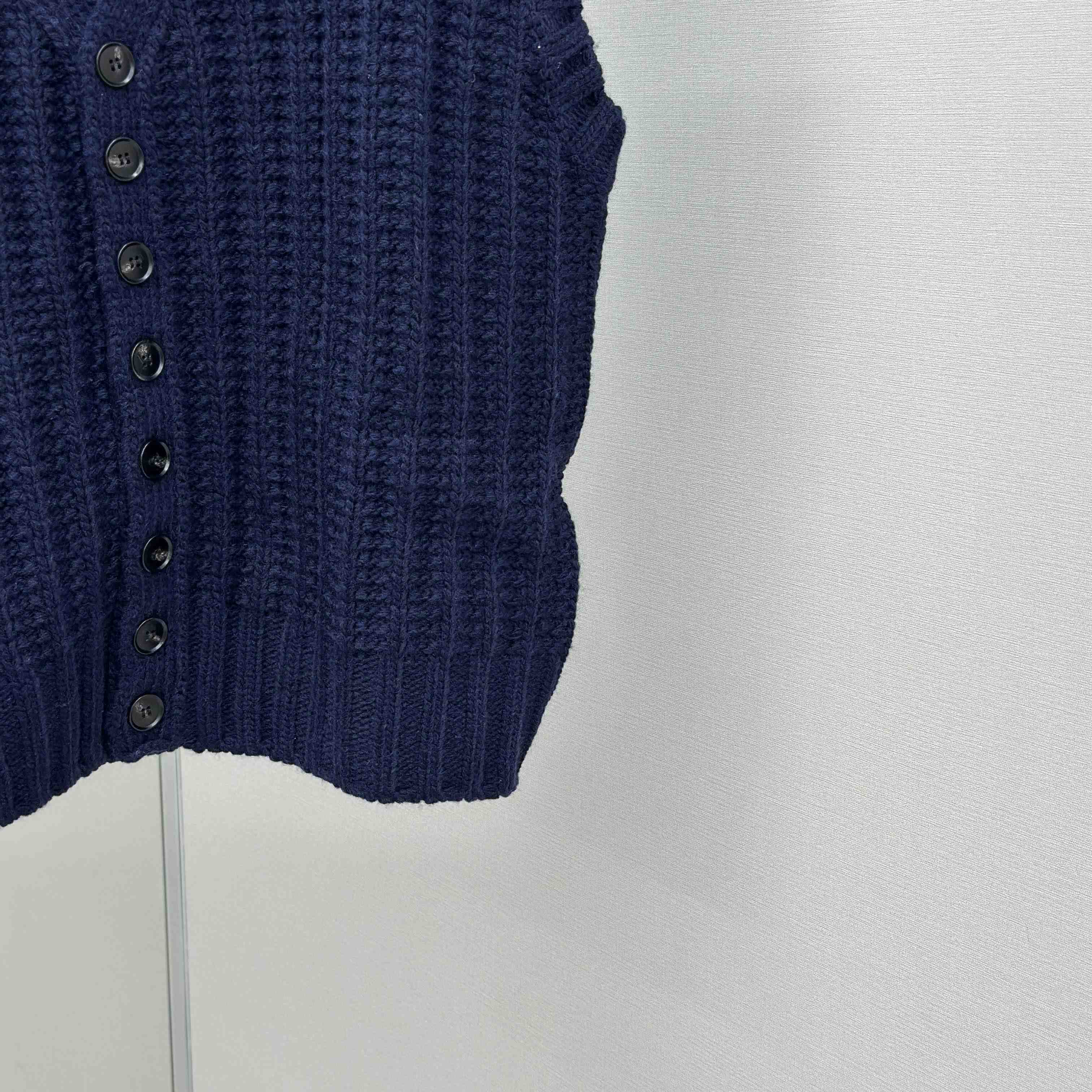 Maison Margiela Ribbed-knit Wool Vest - EUR FASHION