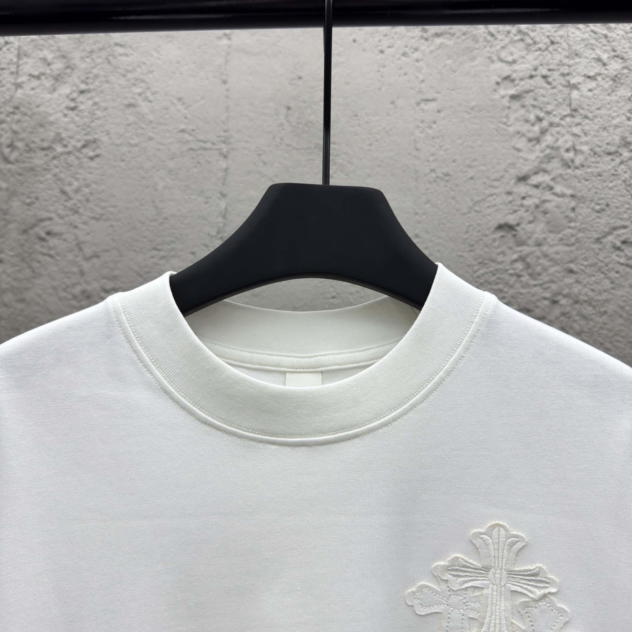 Chrome Hearts Cotton Tee - EUR FASHION