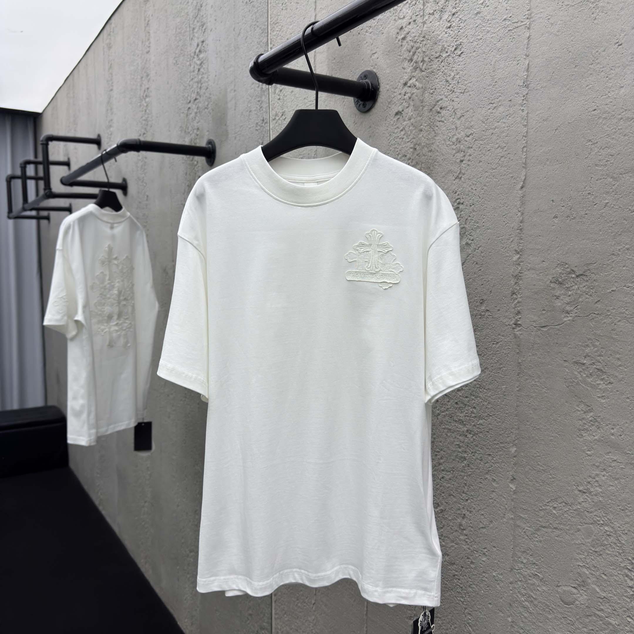 Chrome Hearts Cotton Tee - EUR FASHION