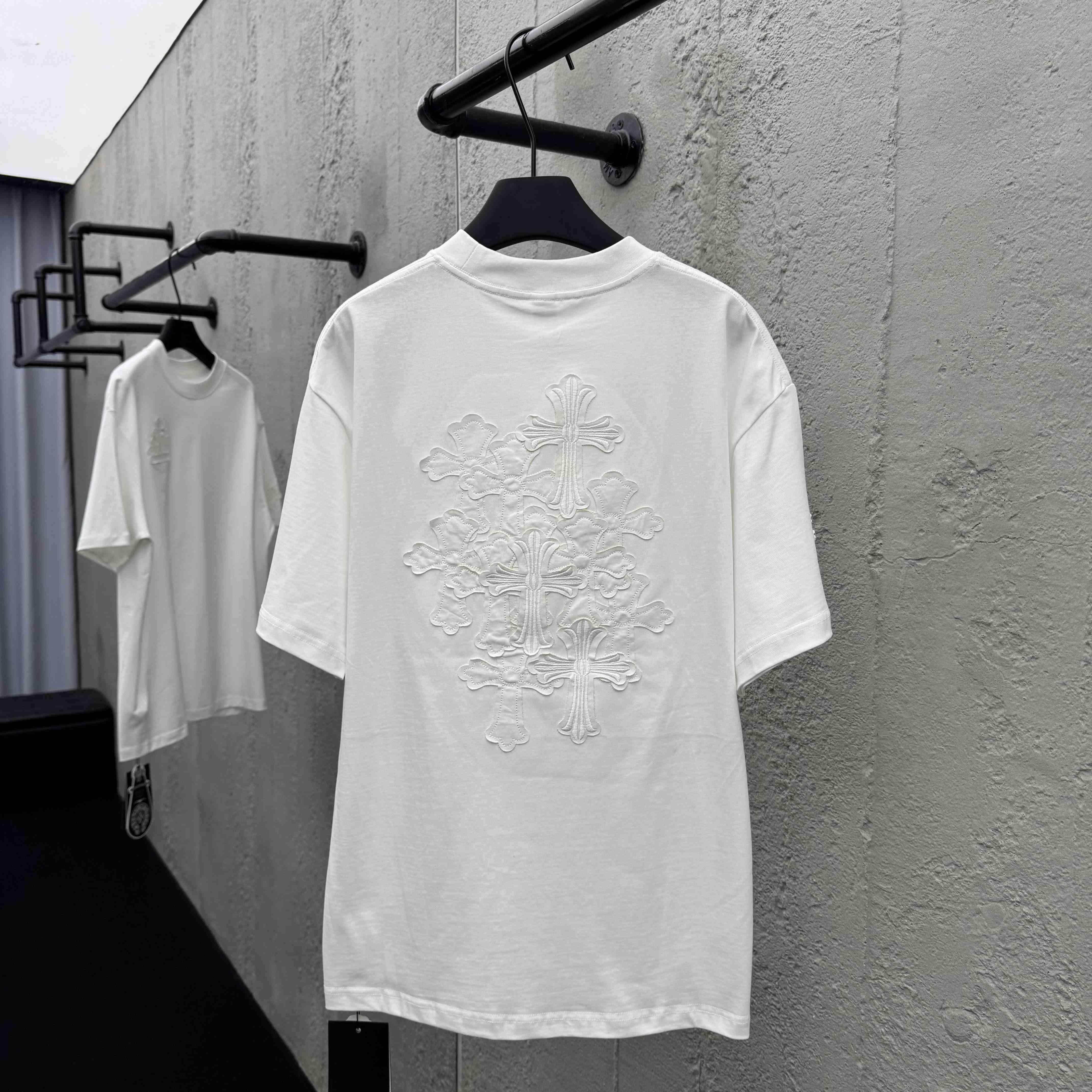 Chrome Hearts Cotton Tee - EUR FASHION