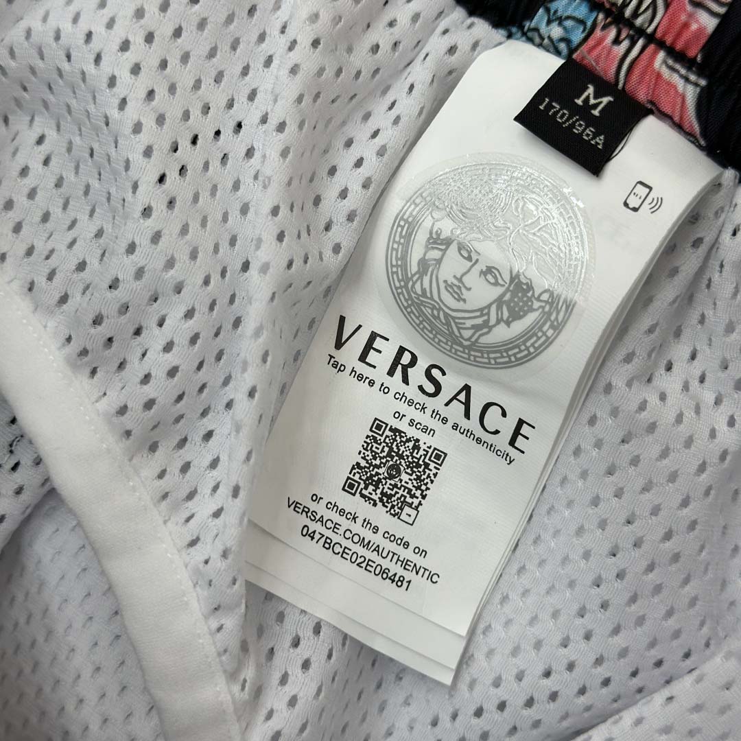 Versace Coral Theatre Swim Boardshorts  - EUR FASHION
