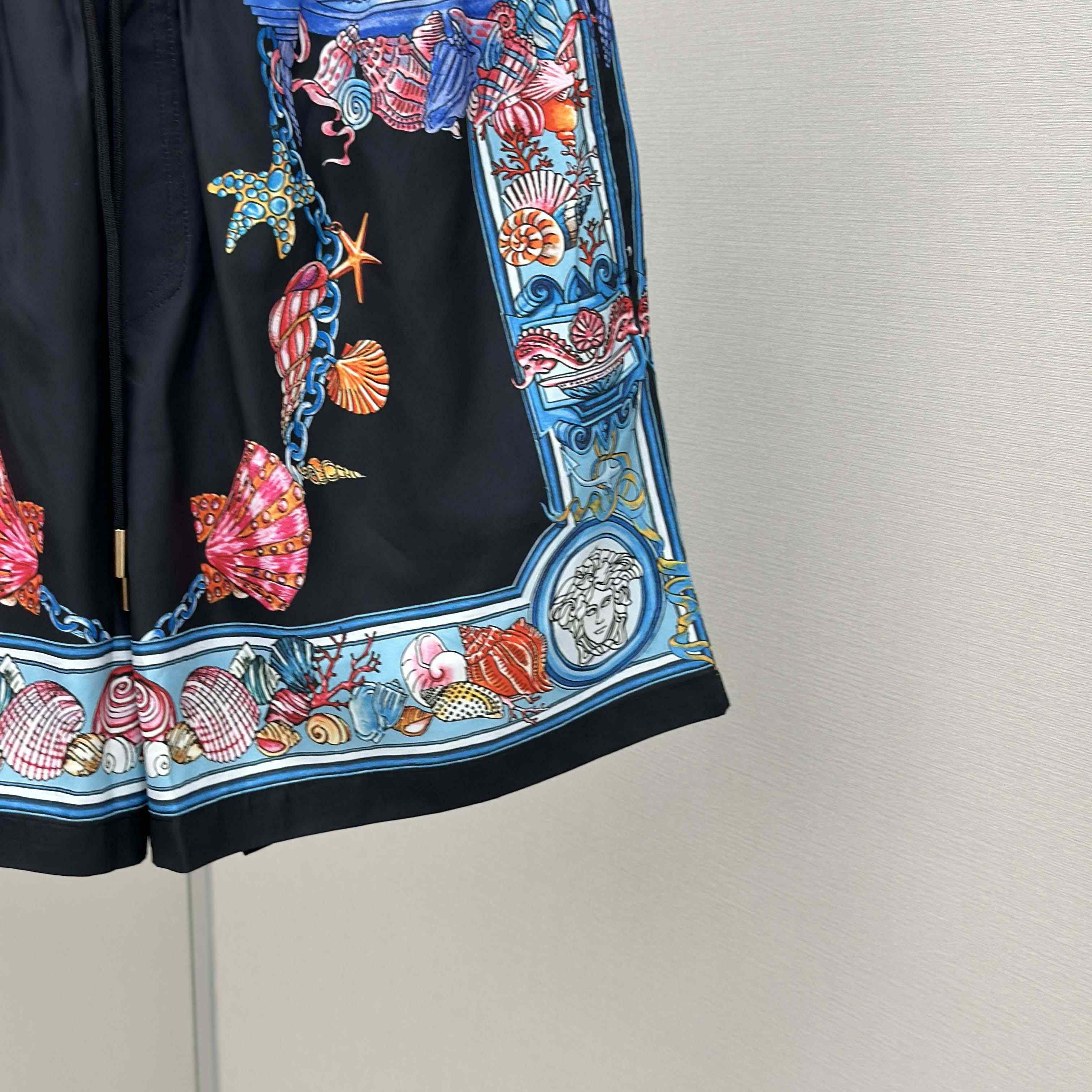Versace Coral Theatre Swim Boardshorts  - EUR FASHION