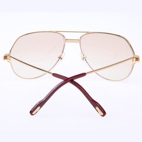 Cartier CT 1324912 Sunglasses In Gold Brown - EUR FASHION