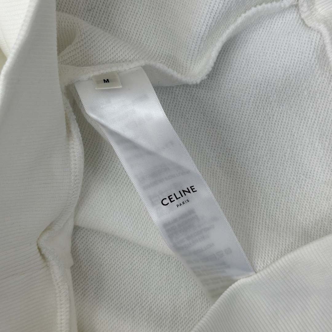 Celine 70'S Hoodie In Cotton Fleece - EUR FASHION