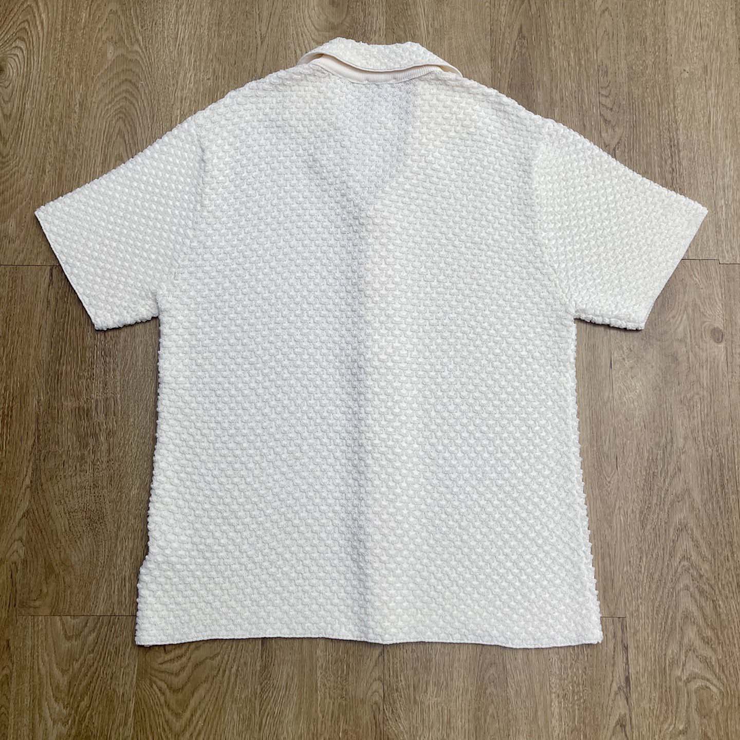 Casablanca Summer Textured-Knit Shirt   D0090 - EUR FASHION