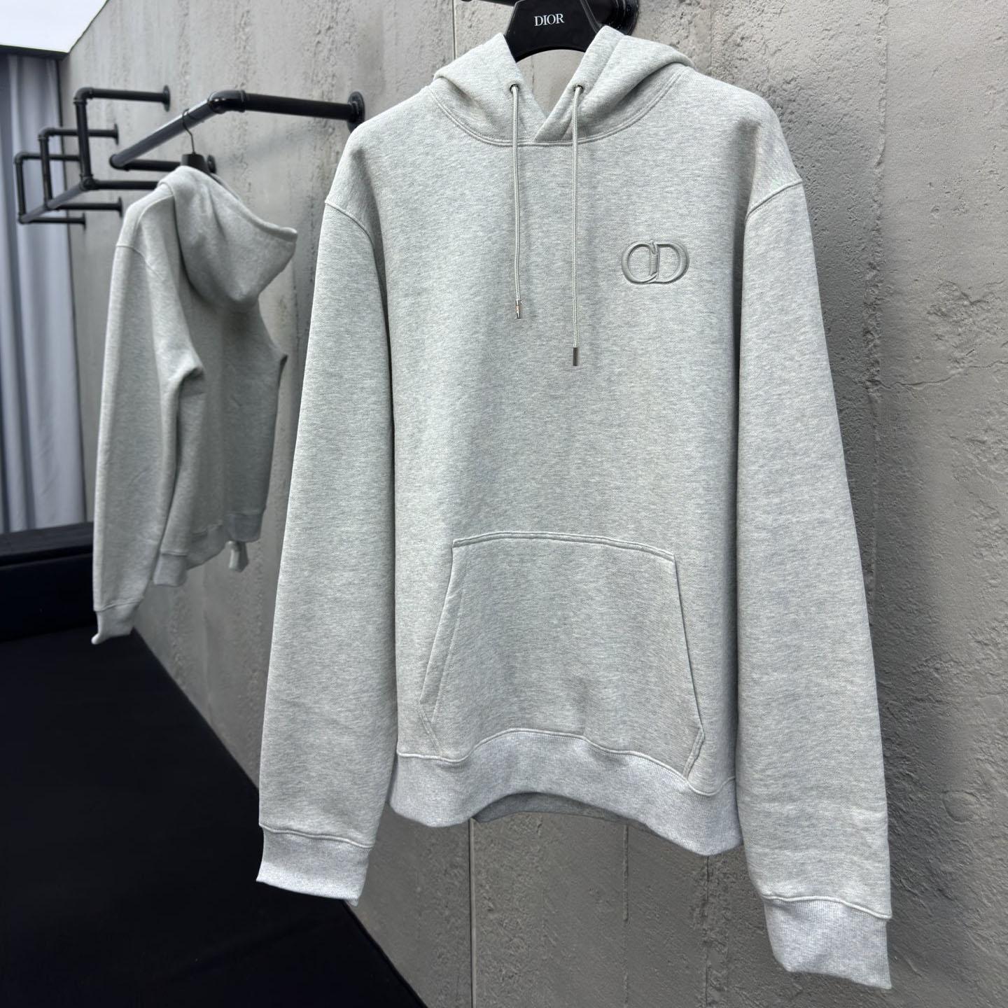 Dior CD Icon Hooded Sweatshirt - EUR FASHION