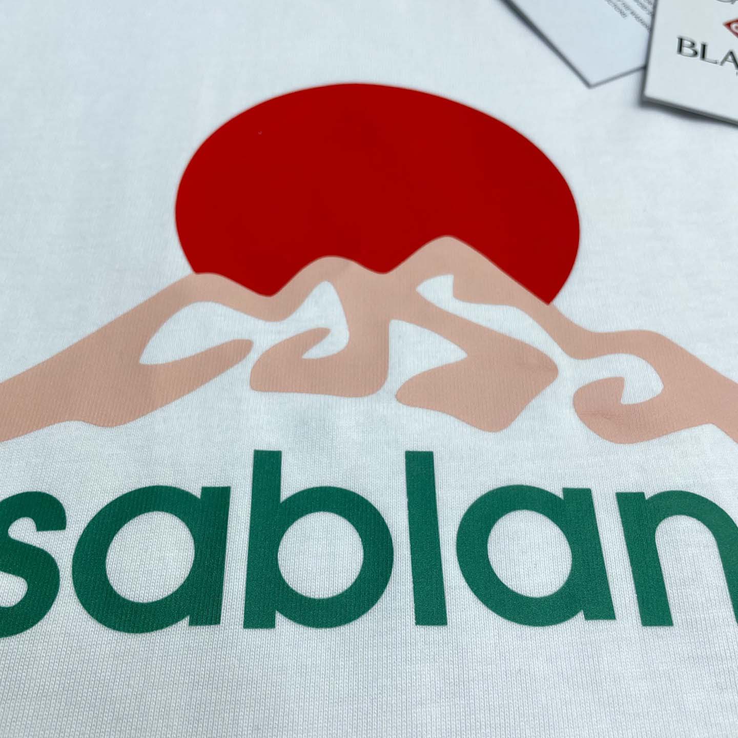 Casablanca Montagne Printed T-Shirt 'White'   C1034 - EUR FASHION