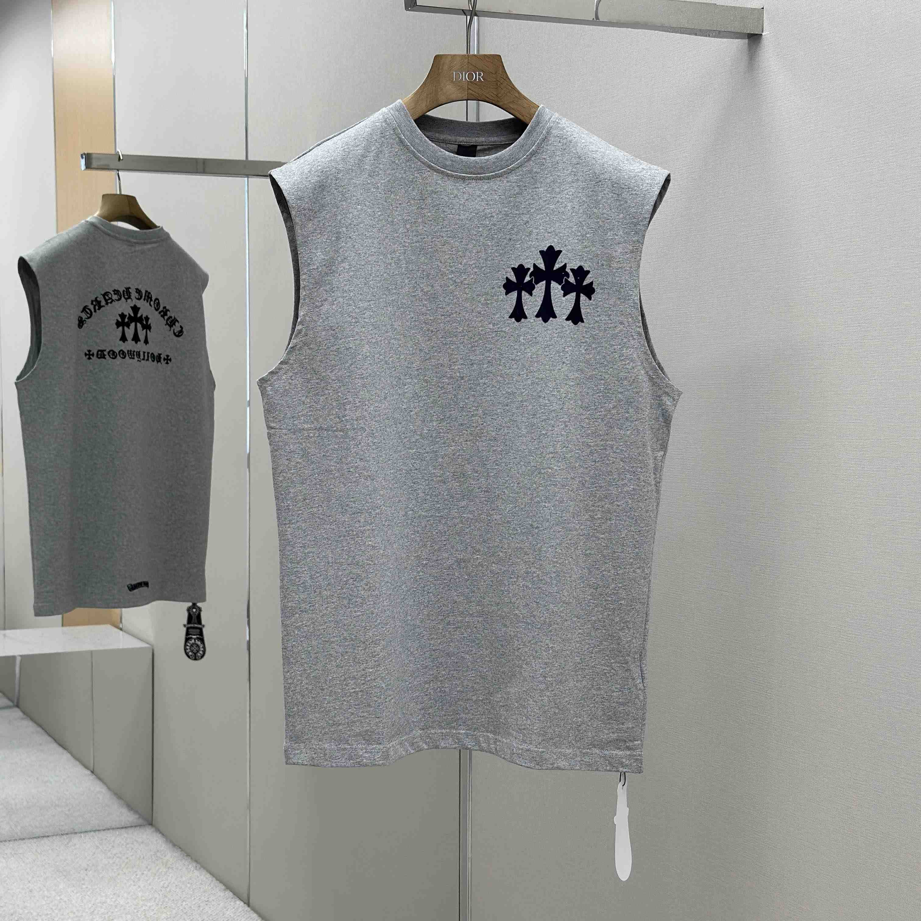 Chrome Hearts Cotton Top - EUR FASHION