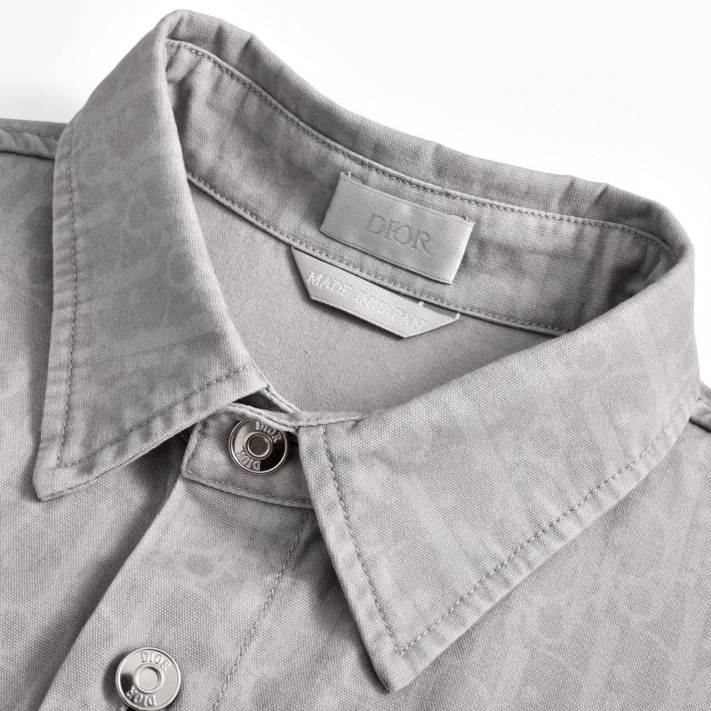 Dior Oblique Short-Sleeved Overshirt  - EUR FASHION