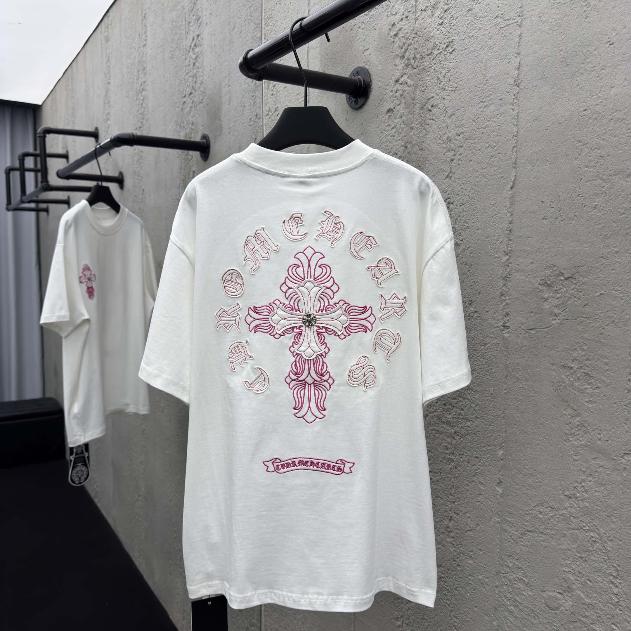 Chrome Hearts Cotton Tee - EUR FASHION