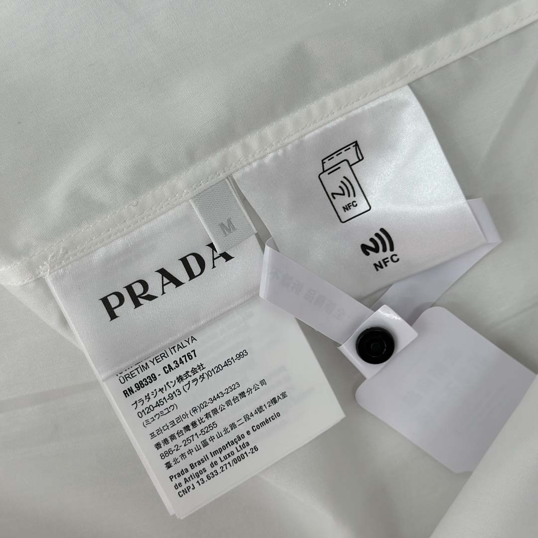 Prada Piqué Polo Shirt - EUR FASHION