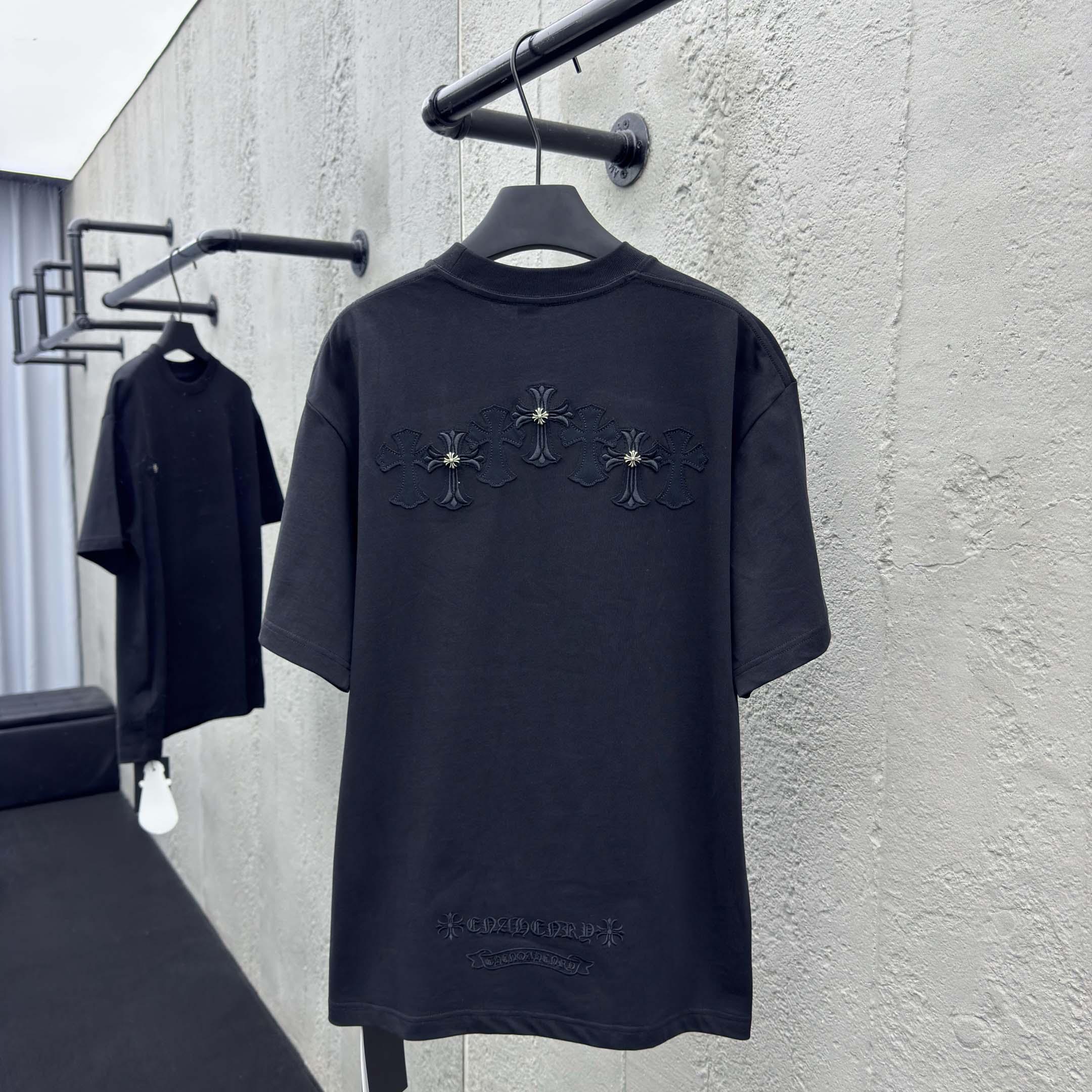 Chrome Hearts Cotton Tee - EUR FASHION