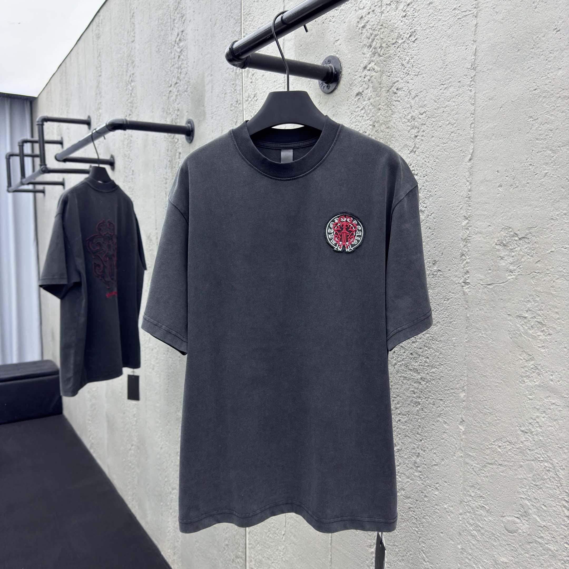 Chrome Hearts Cotton Tee - EUR FASHION