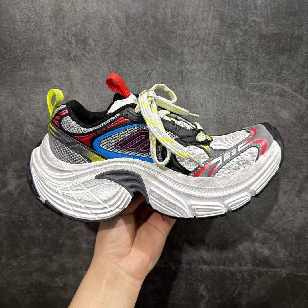 Balenciaga 6XL Sneaker In Black, White And Multicolor - EUR FASHION