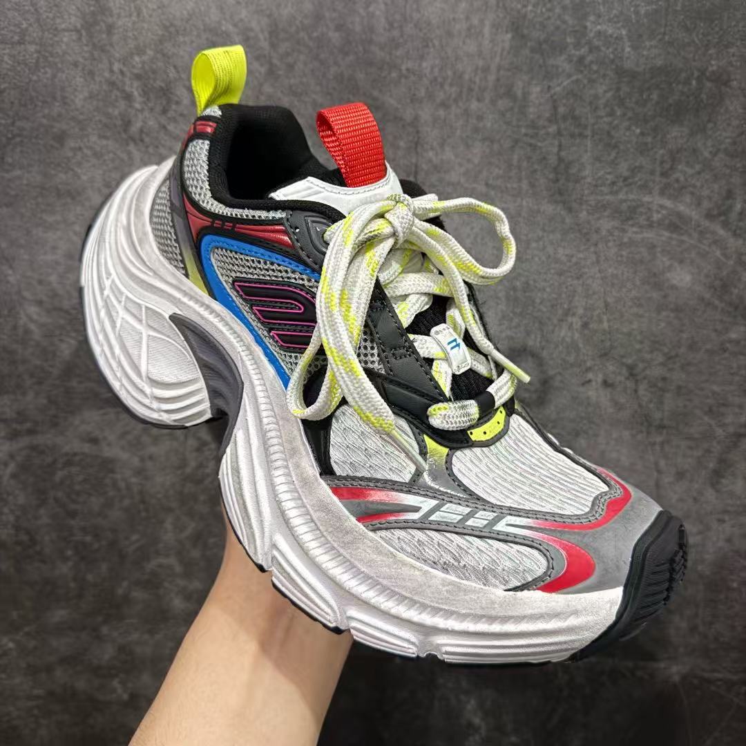 Balenciaga 6XL Sneaker In Black, White And Multicolor - EUR FASHION