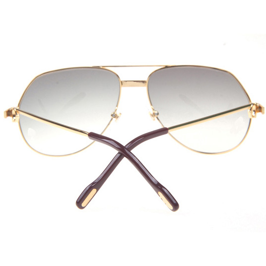 Cartier CT 1324912 Sunglasses In Gold Grey - EUR FASHION