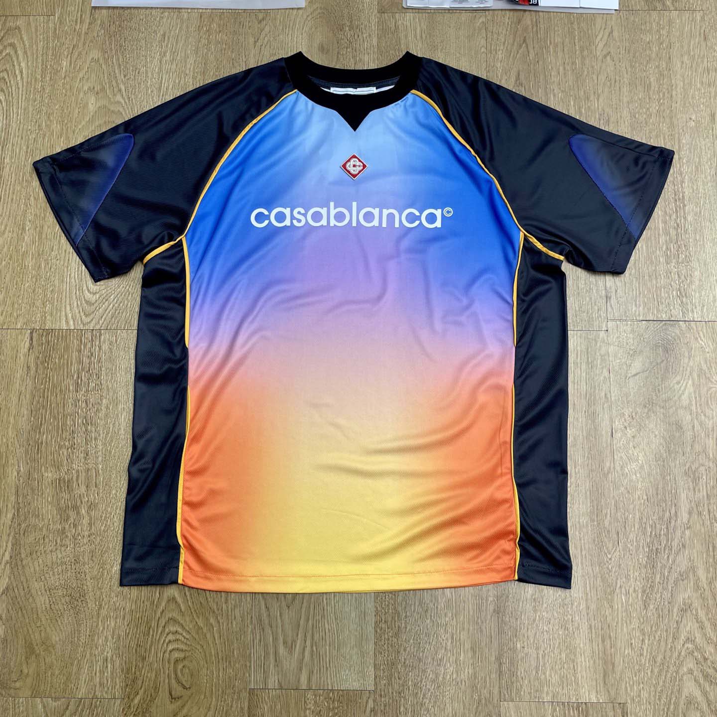 Casablanca gradient football T-shirt    C1052 - EUR FASHION