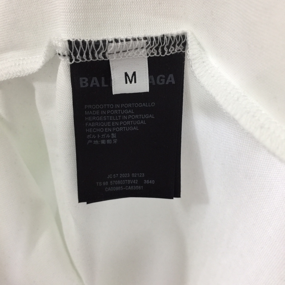 Balenciaga Short Sleeve With Wing Pattern - EUR FASHION