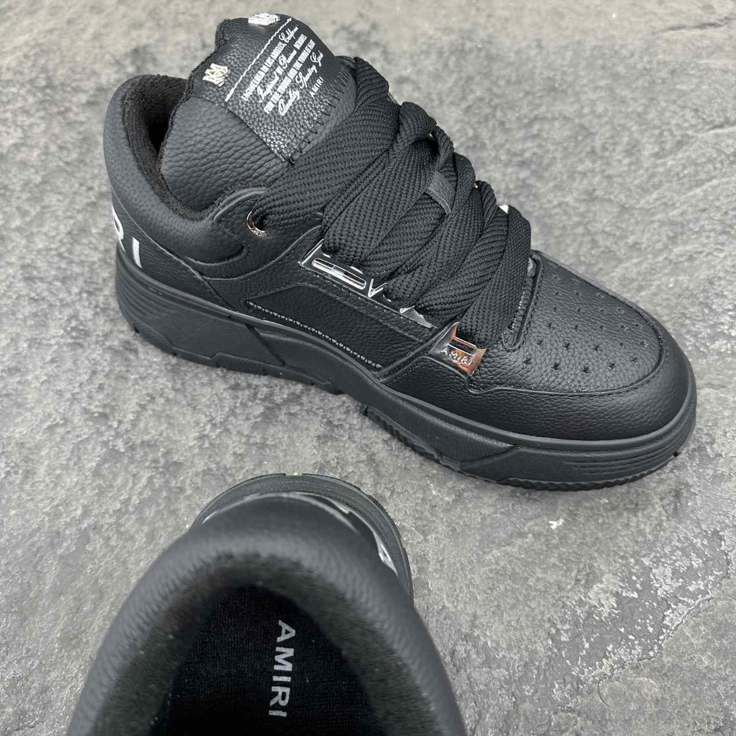 Amiri Crystal Skel-top Low Sneaker - EUR FASHION