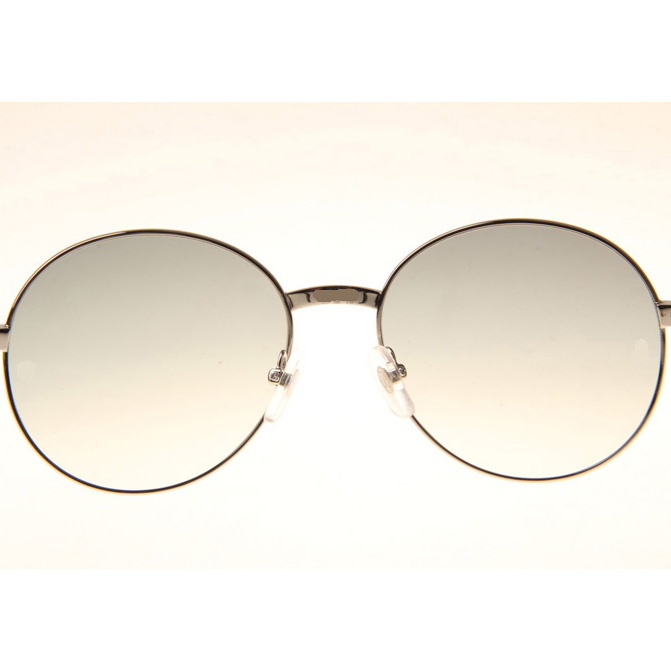 Cartier CT1990-0692 Black Buffalo Sunglasses In Silver Grey - EUR FASHION