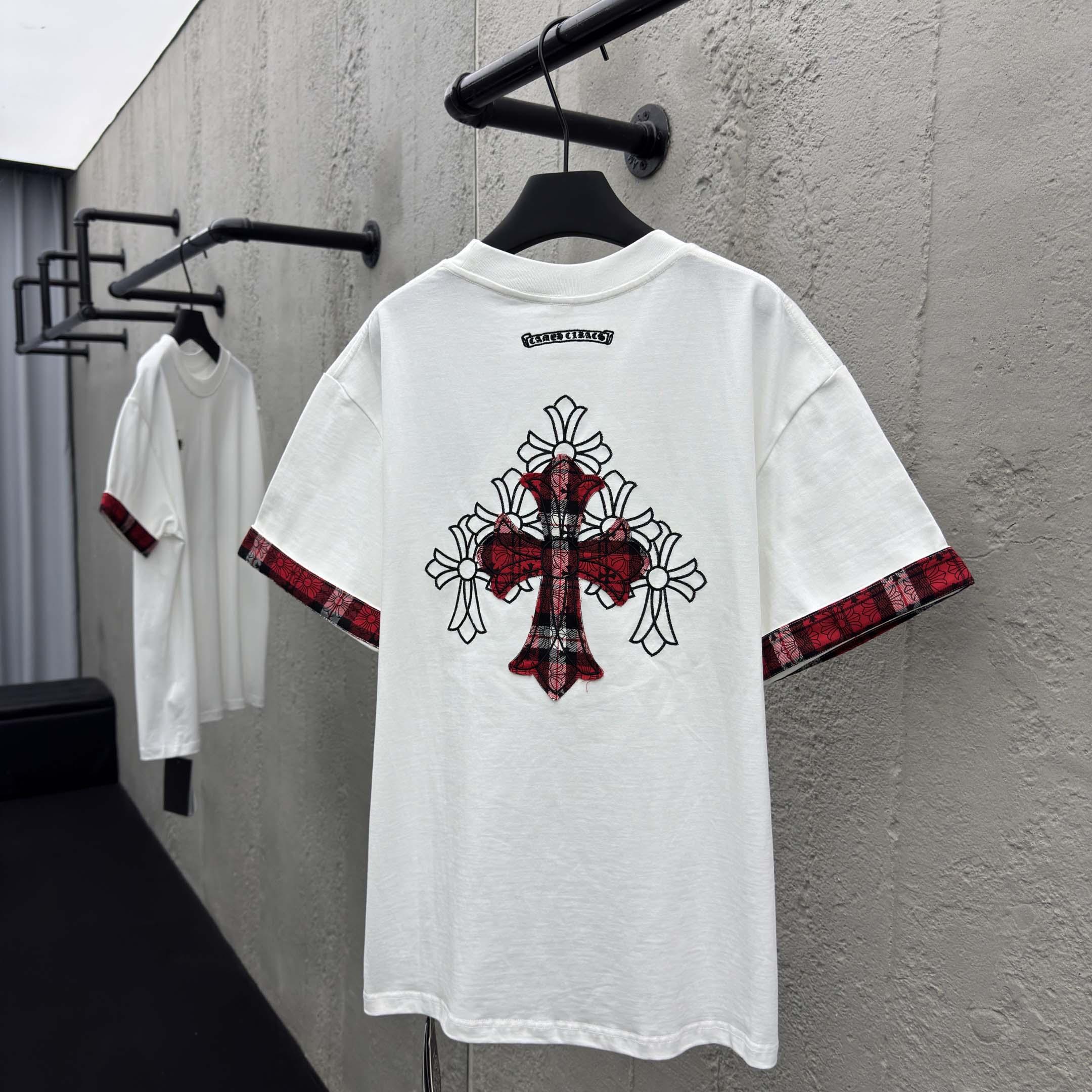Chrome Hearts Cotton Tee - EUR FASHION